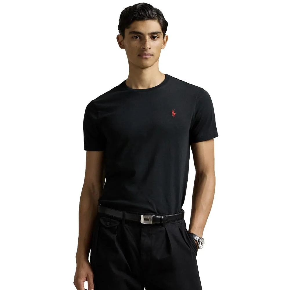 Polo Ralph Lauren Maglia vestibilità aderente, nero, L