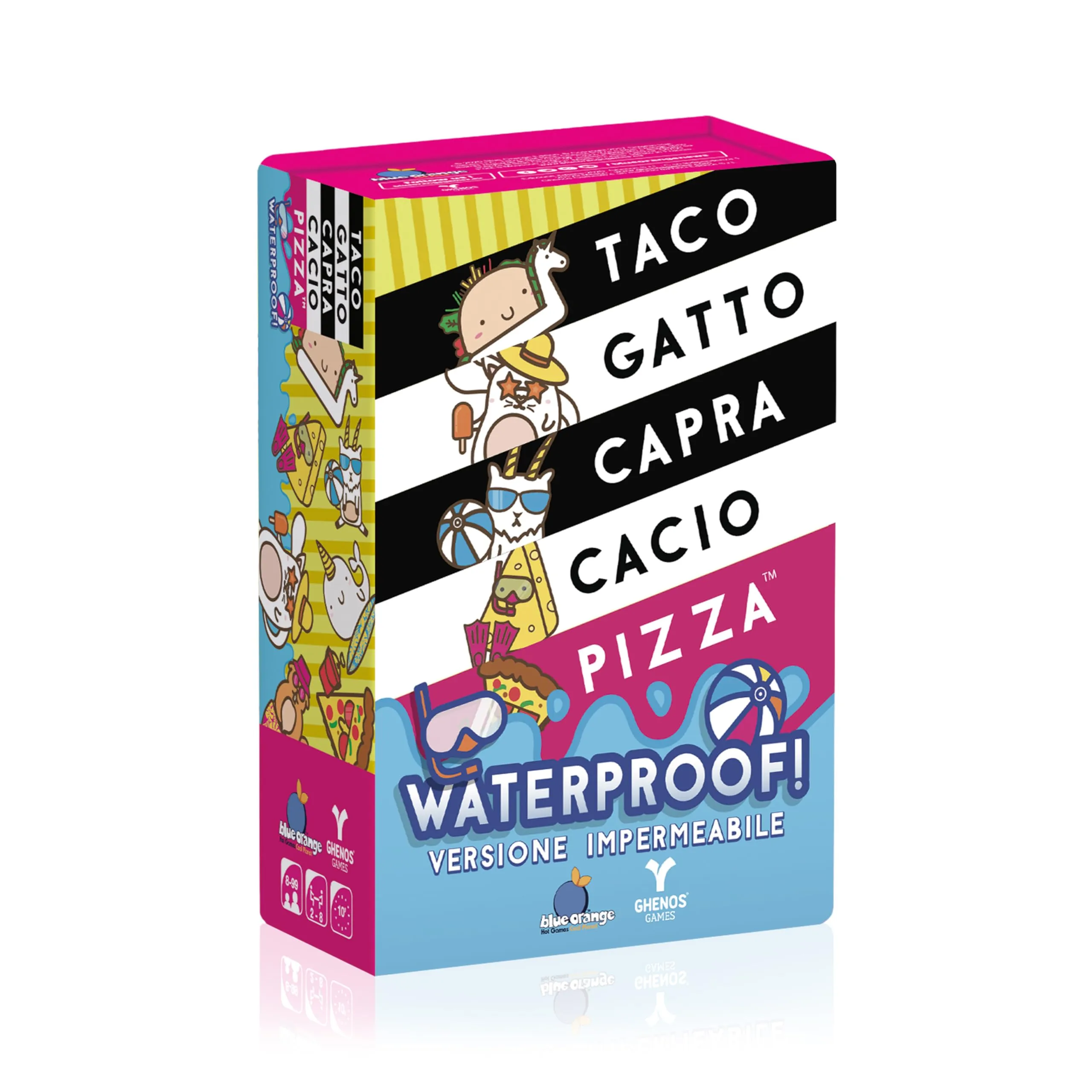 dV Giochi Taco Gatto Capra Cacio Pizza: Waterproof