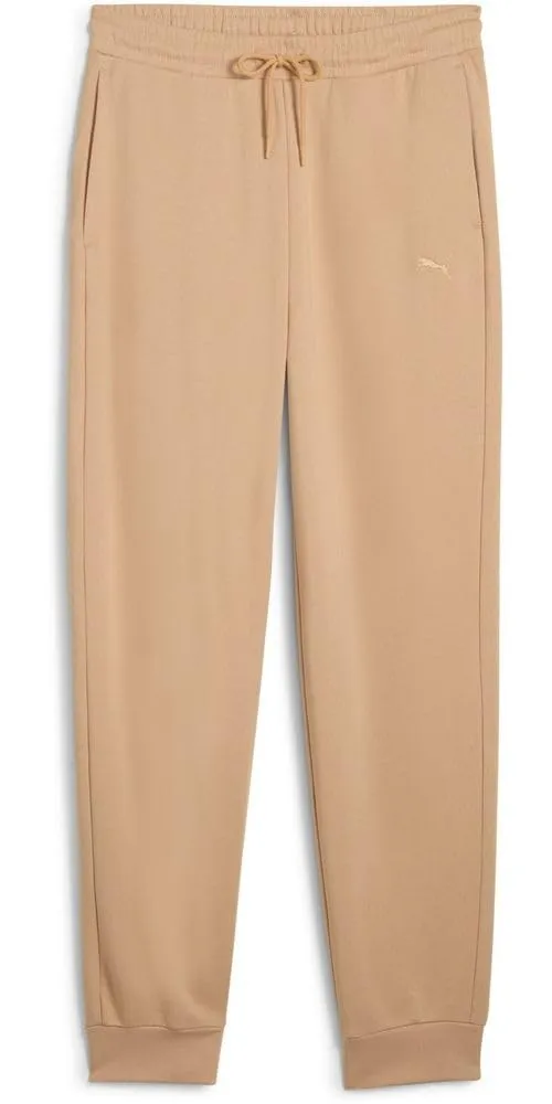 PUMA Her Comfort High-Waist Sweatpants TR cl, Pantaloni Lavorati a Maglia Donna, Warm Beige,