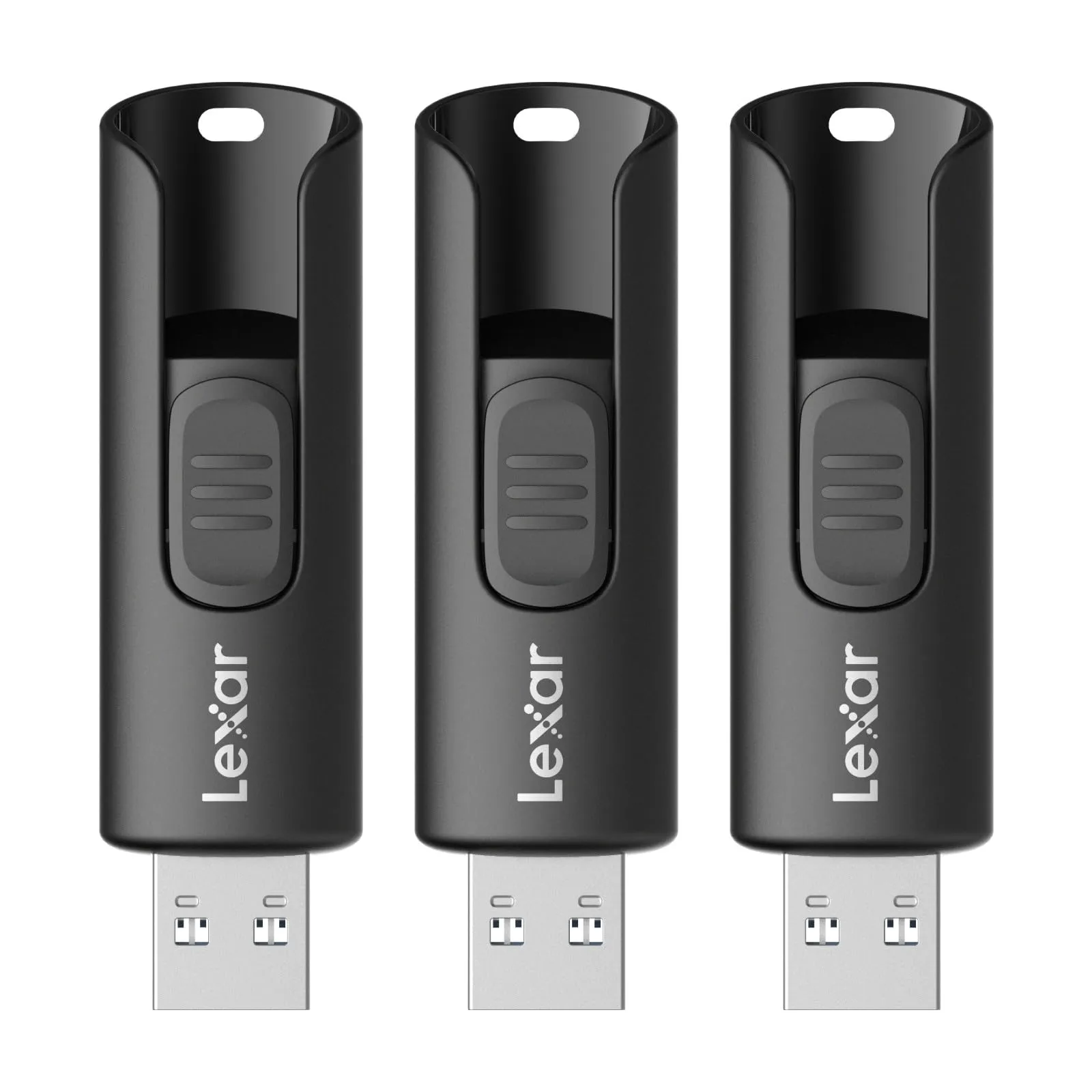 Lexar A30E 32 GB confezione da 3 unità flash USB 3.2 fino a 100 MB/s in lettura, unità USB per espansione di archiviazione e backup, memory stick per sistemi PC e Mac