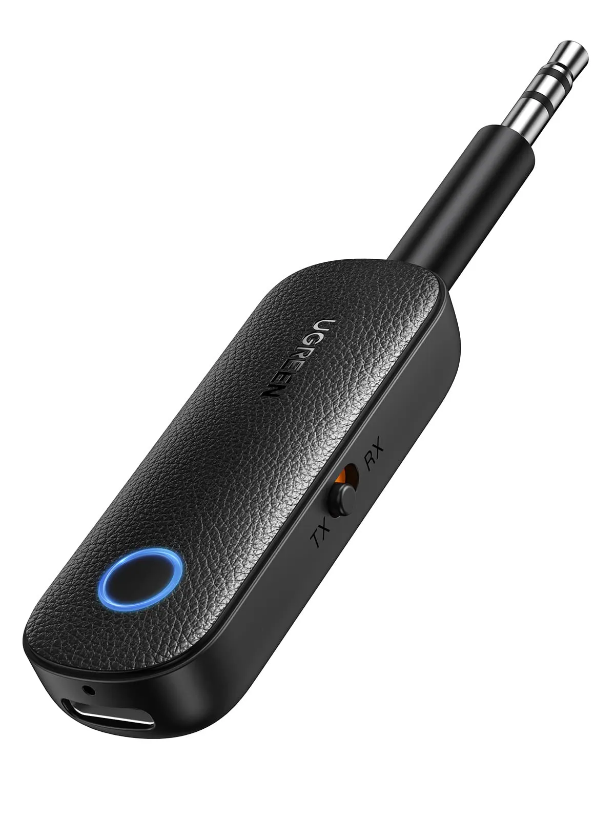 UGREEN Trasmettitore Ricevitore Bluetooth 5.4 Adattatore 2 in 1Audio 3.5mm Aux Jack Microfono Integrato per TV PC Auto