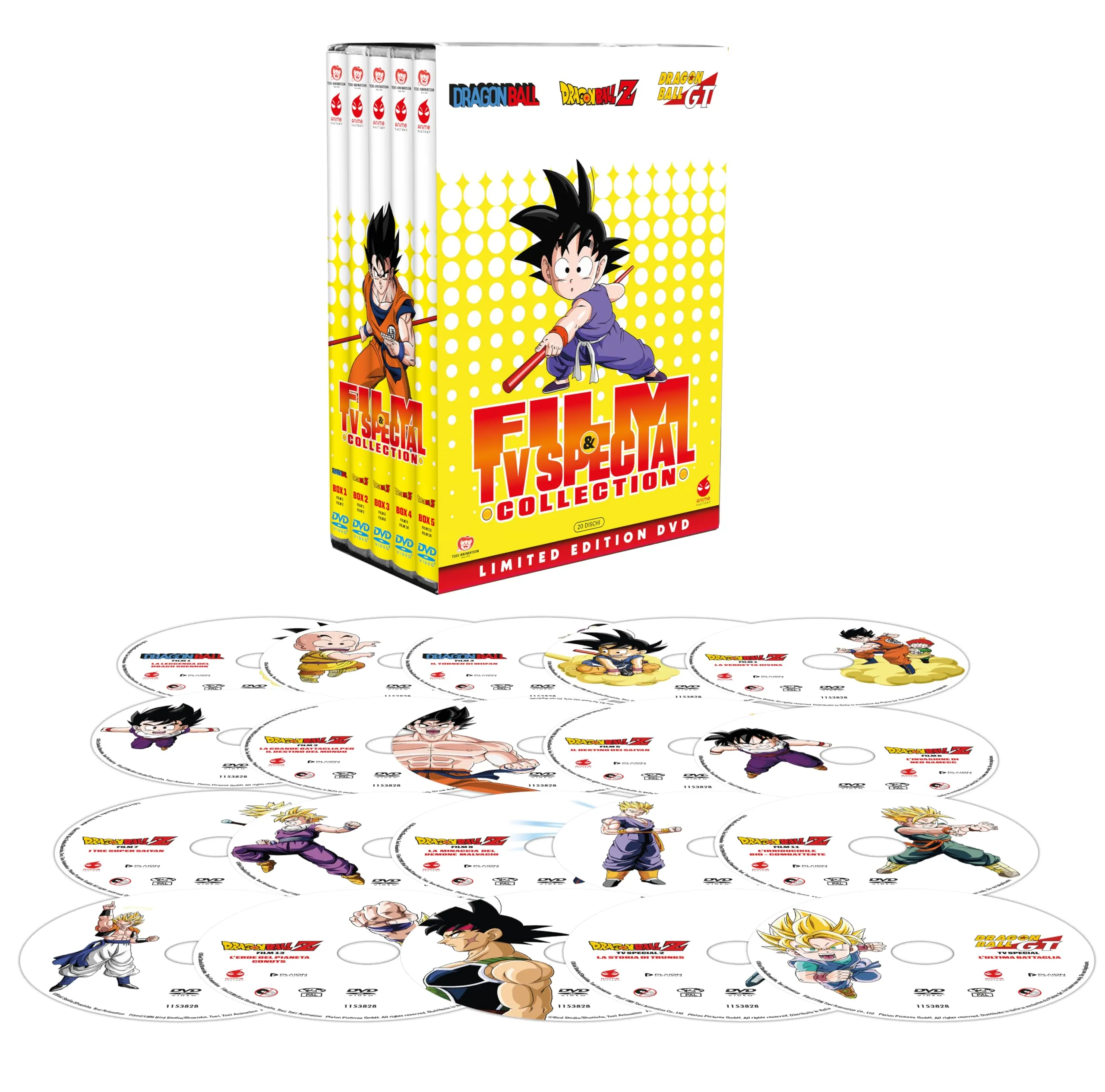 Dragon Ball Film Collection (20 DVD)