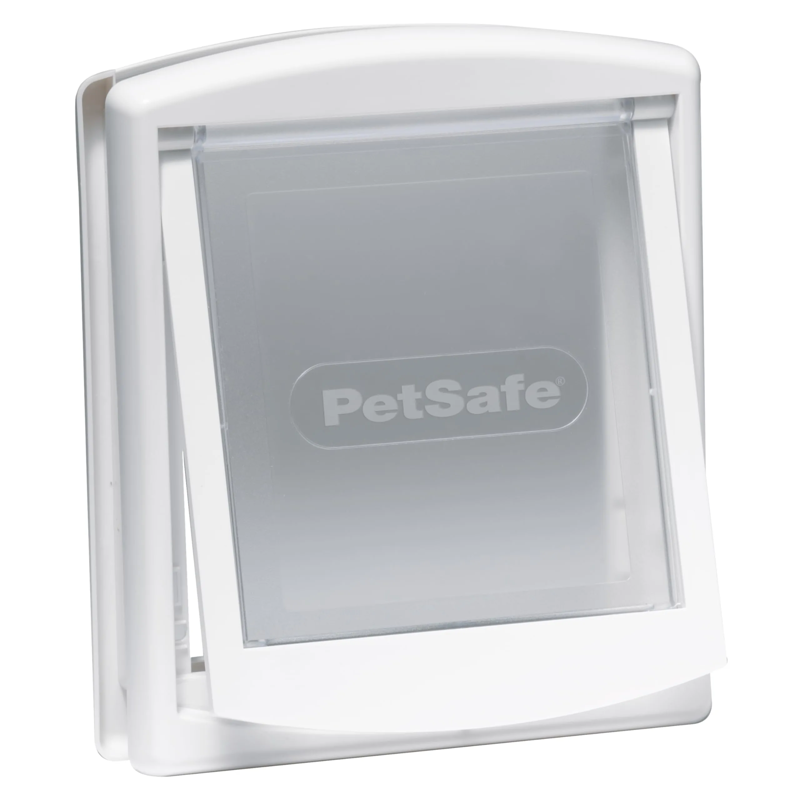 PetSafe Staywell Original, Gattaiola per Gatti, Porta di Ingresso e Uscita per animali domestici, Porticine Facile Montaggio, Gattaiola da Interno e Esterno, Struttura Solida, Bianco, S, Piccolo