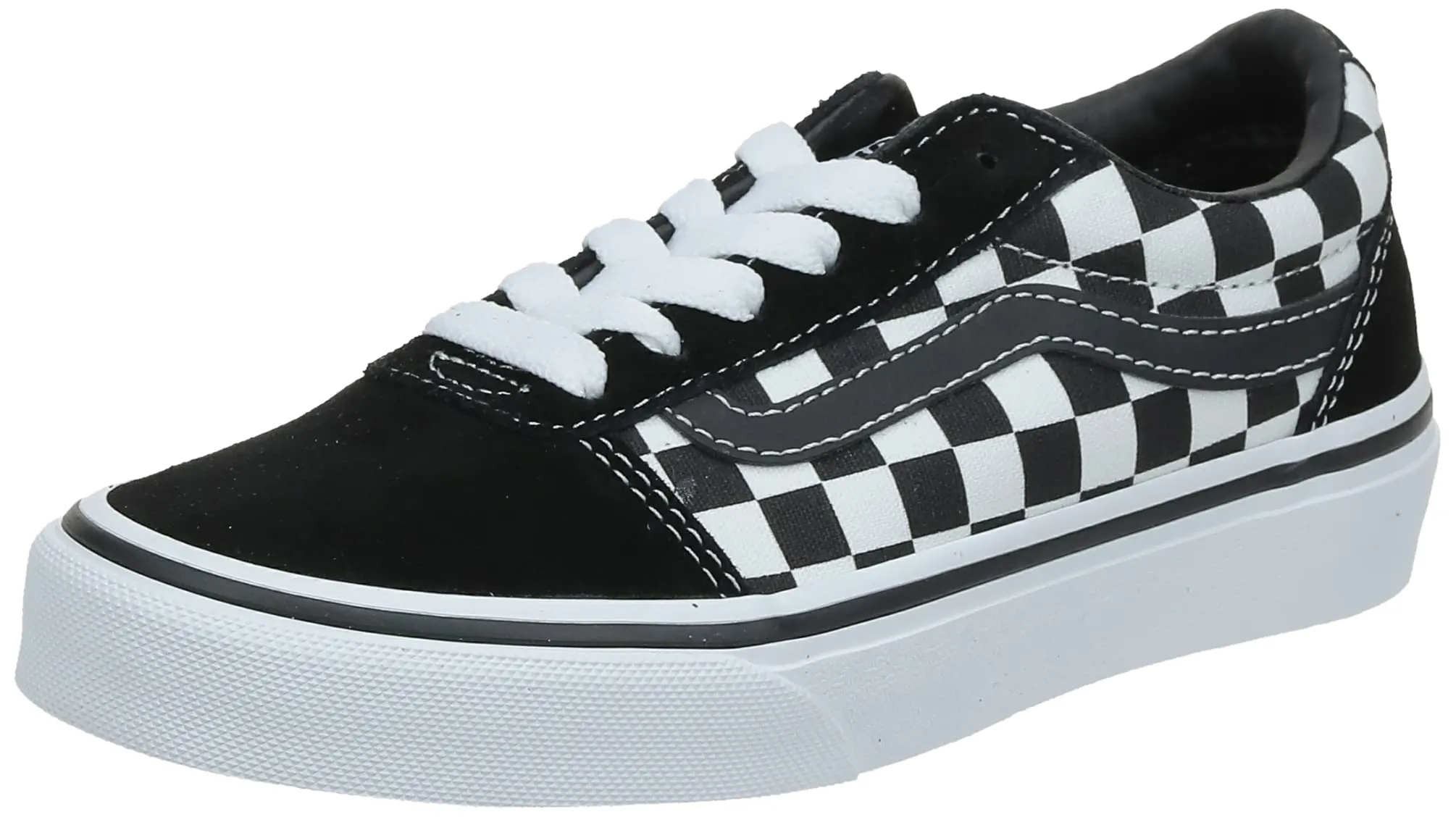 Vans Ward, Sneaker Unisex - Bambini e ragazzi, Checkered Black True White, 39 EU