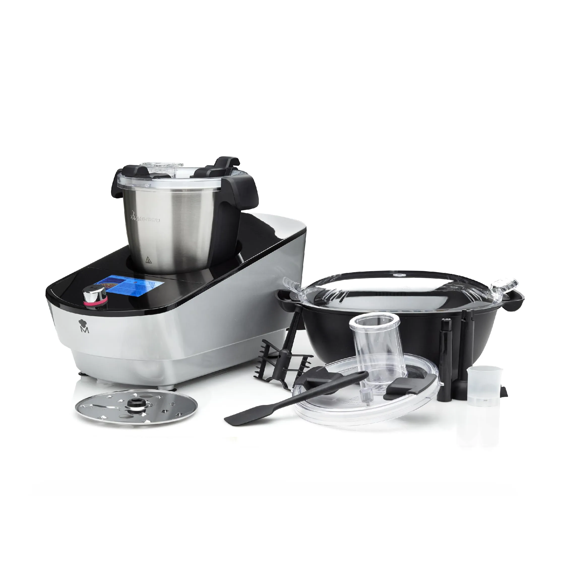MasterPRO BY CARLO CRACCO - Robot da cucina 1000W 3.5L - 12 programmi - LED Touch Control - Multifunzione con accessori completi - Funzione vapore inclusa