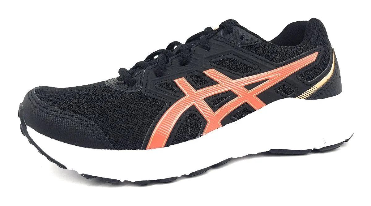ASICS Jolt 3 Gs, Scarpe da ginnastica basse Unisex - Bambini e ragazzi, Black Cherry Tomato, 38 EU
