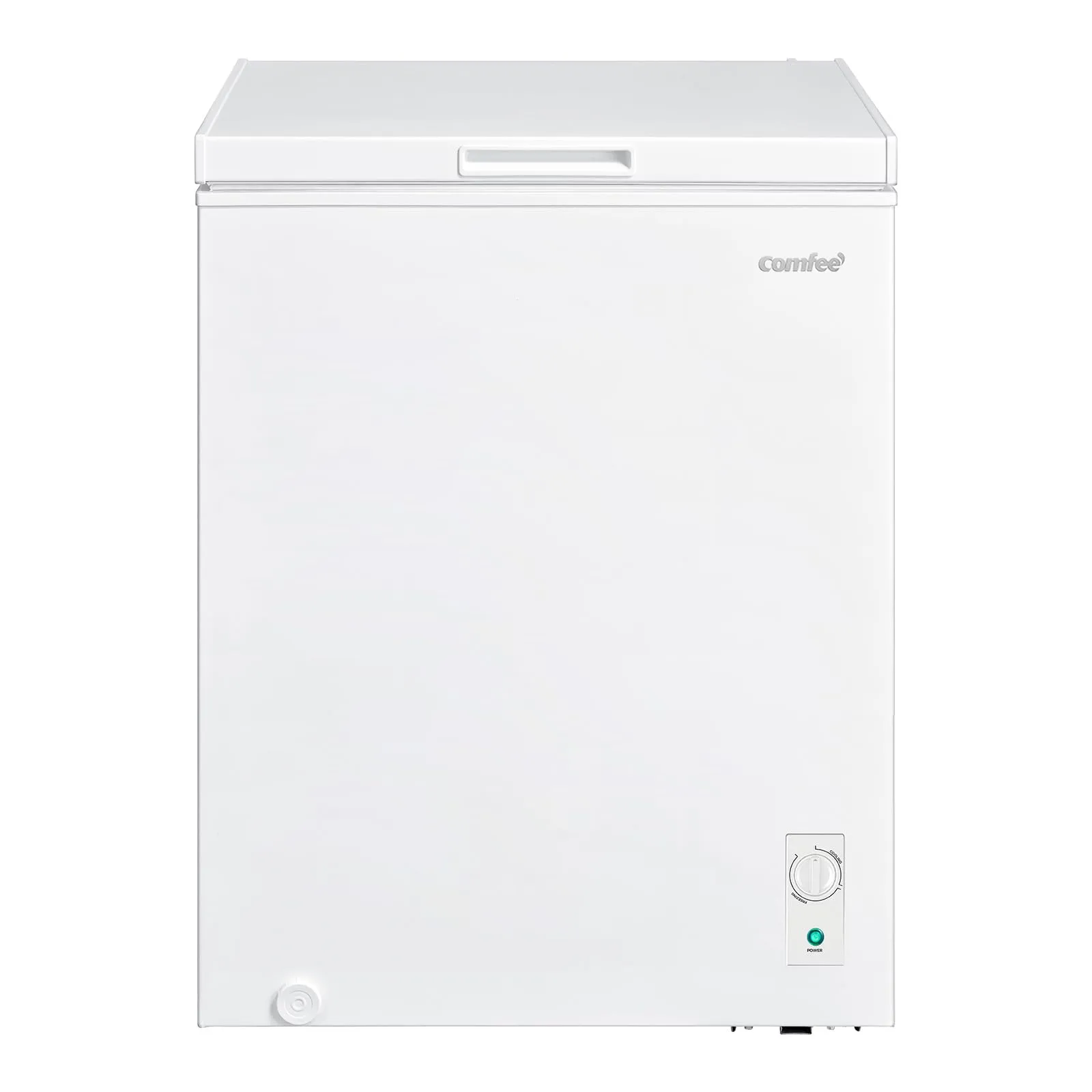 Comfee RCC146WH2EU(E) 143L Congelatore a pozzetto indipendente, Conversione tra congelatore e frigorifero, compressore inverter, Adatto per strutture esterne, garage e capanni, Bianco
