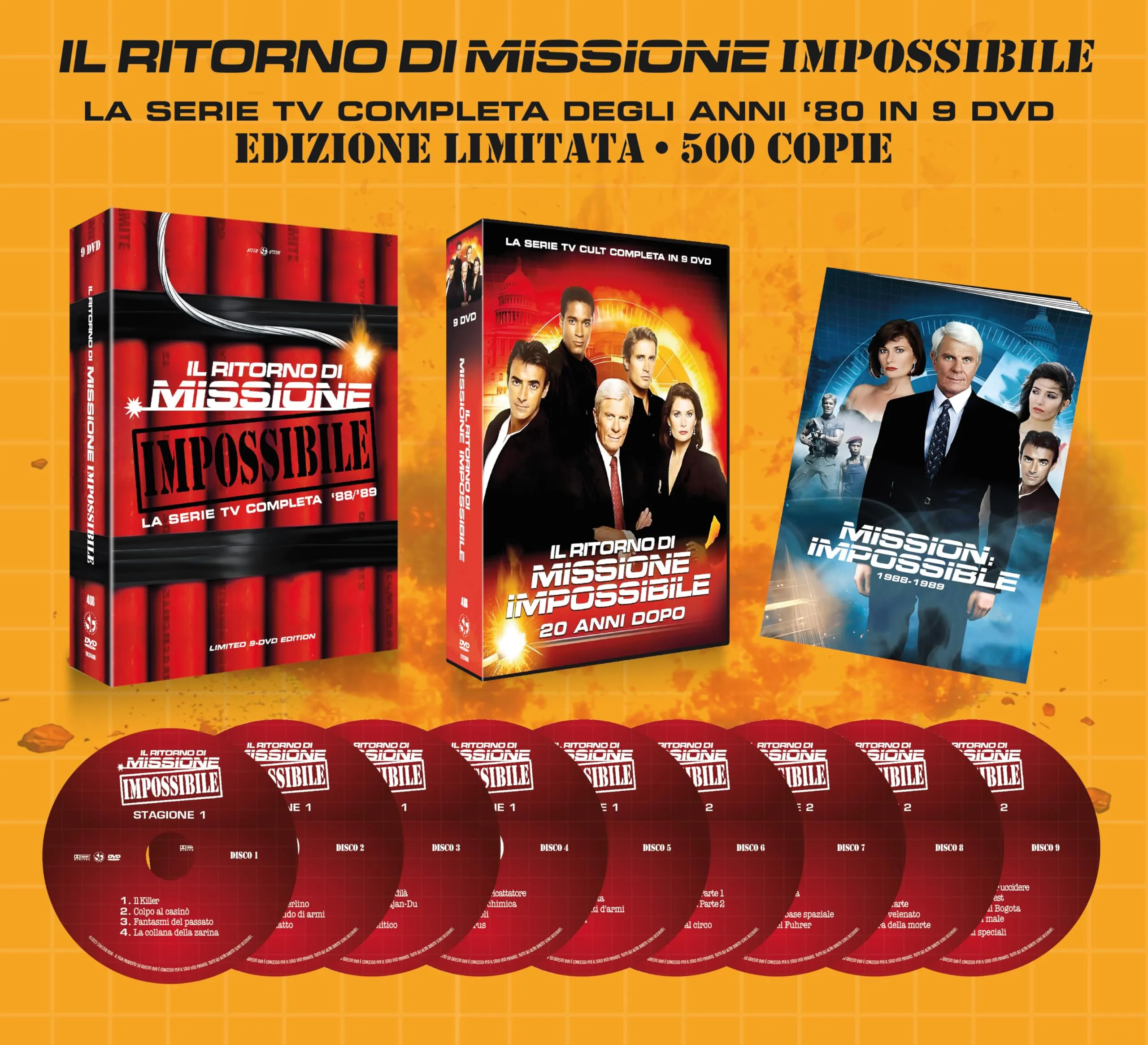 Il Ritorno Di Missione Impossibile - La Serie Tv Completa Degli Anni 80 (9 Dvd)