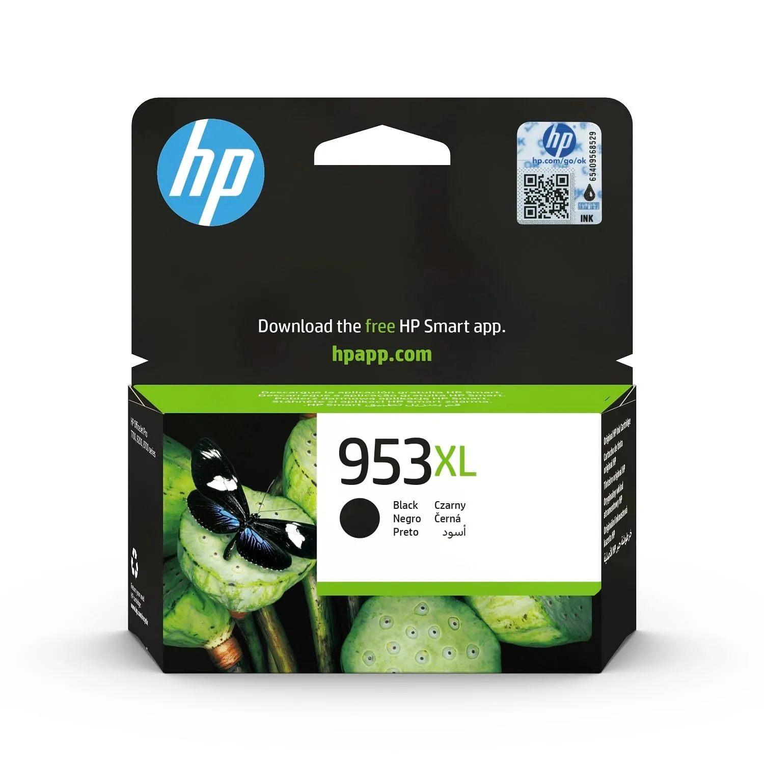 HP 953XL Nero, L0S70AE, Cartuccia Originale da 2000 Pagine, Alta Capacità, Compatibile con Stampanti OfficeJet Pro serie 8710, 8720, 8730, 8740 e 7740