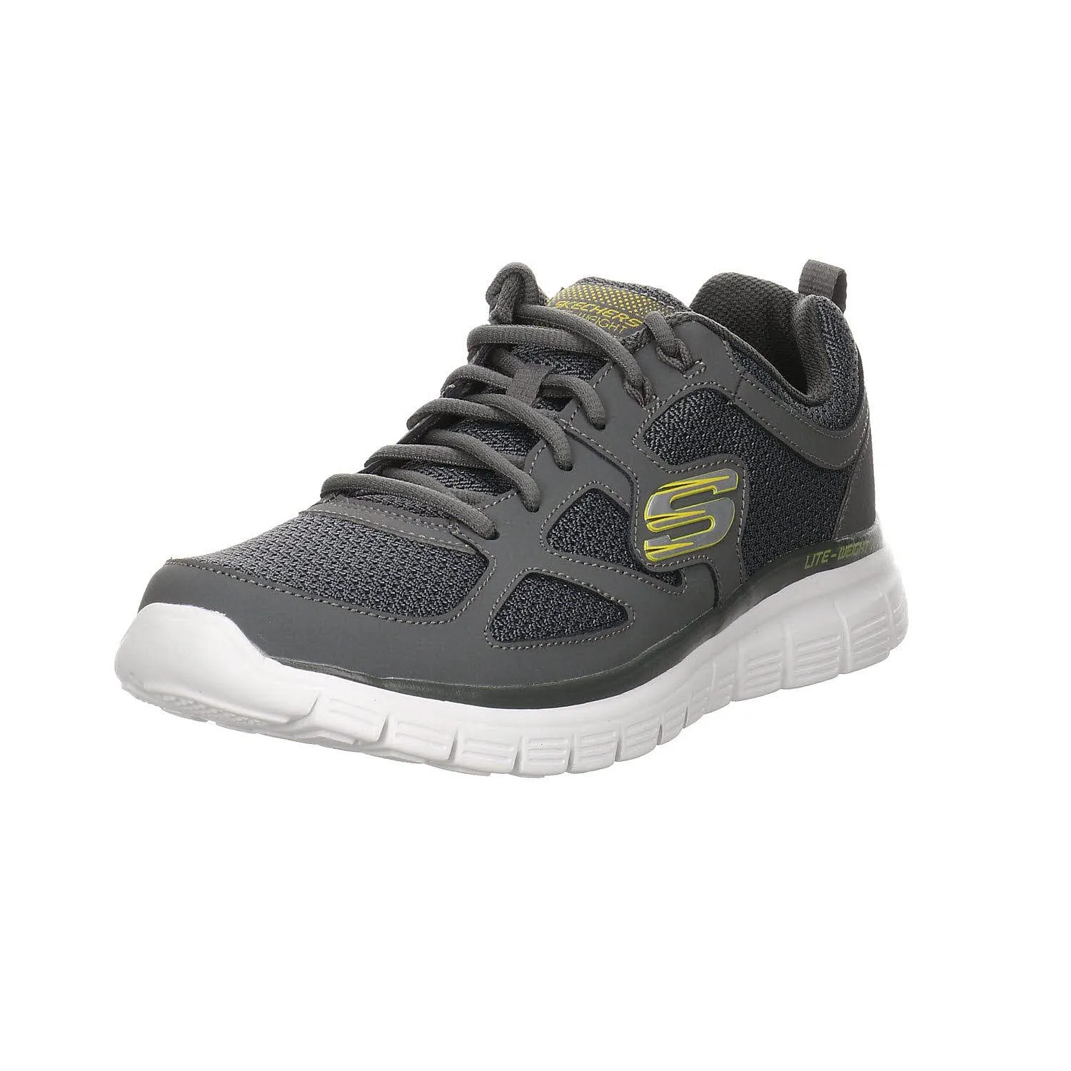 Skechers Burns- Agoura Uomo Scarpe da ginnastica, Grey, 44 EU
