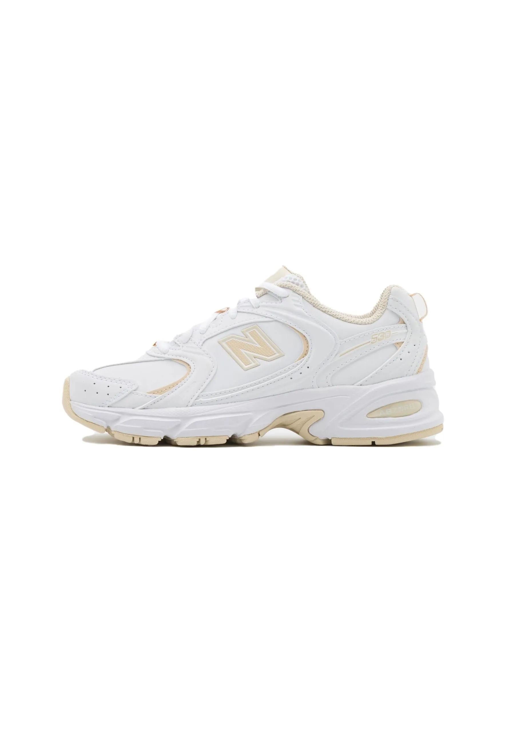 New Balance, Sneakers Unisex-Adulto, Bianco, 42.5 EU