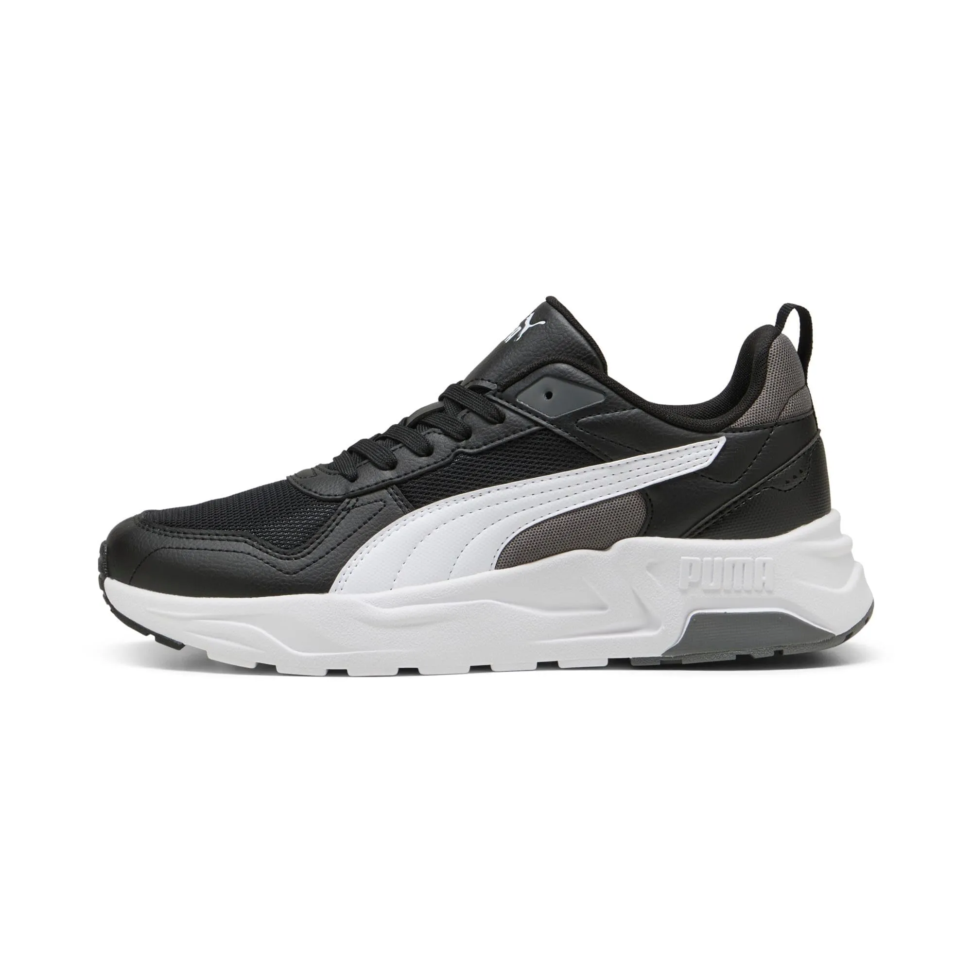 PUMA Trinity 2 LT, Scarpe da Ginnastica Unisex-Adulto, Black White-Cool Dark Gray, 38 EU