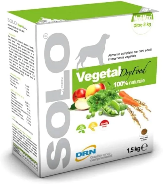 DRN SOLO VEGETAL DRY FOOD 1,5 kg - confezione da 3