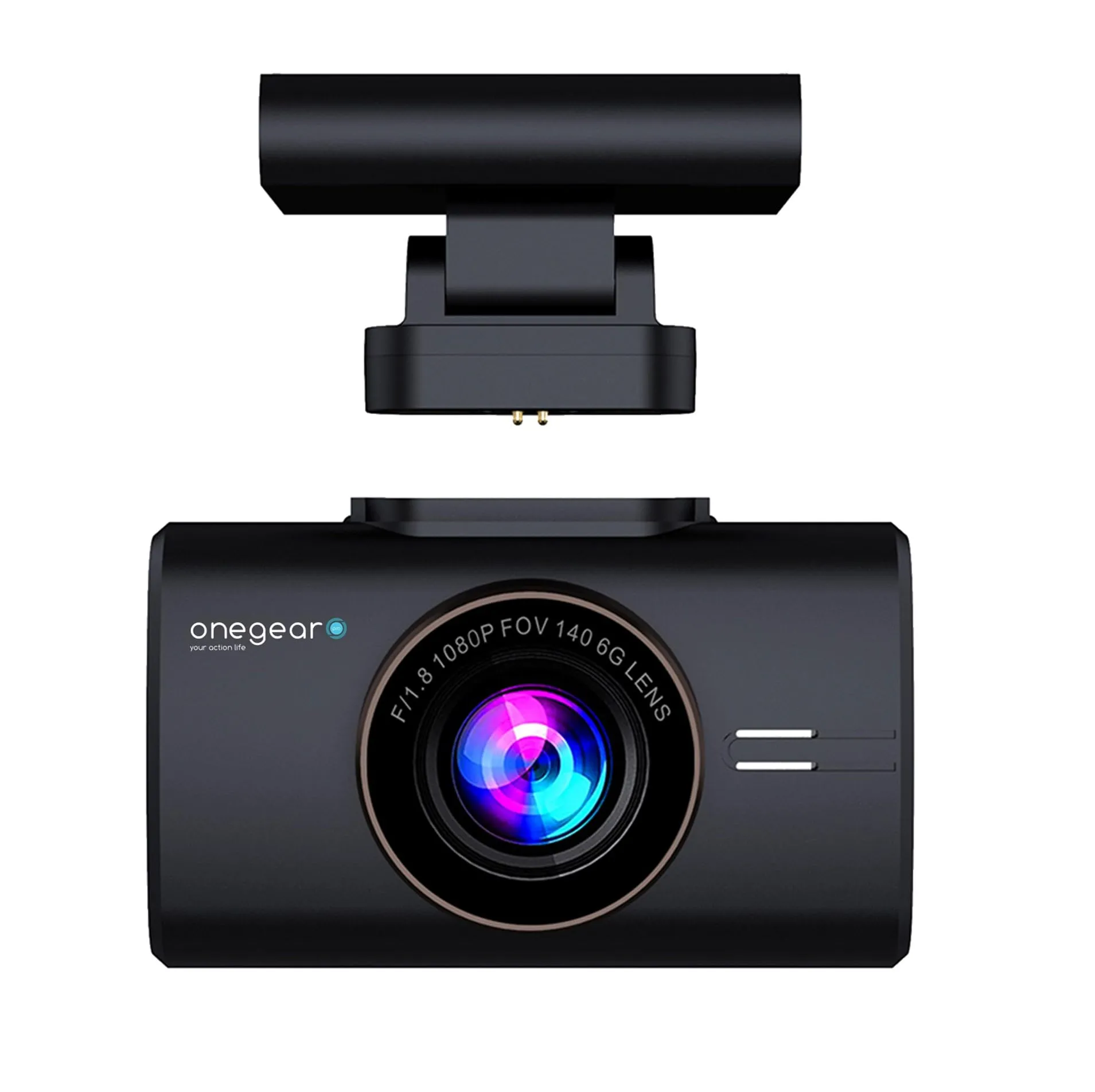 POLAR 300 4K WIFI DASH CAM 4K CON DISPLAY 2.0" LCD WIFI RETRO CAMERA E FISSAGGIO MAGNETICO app