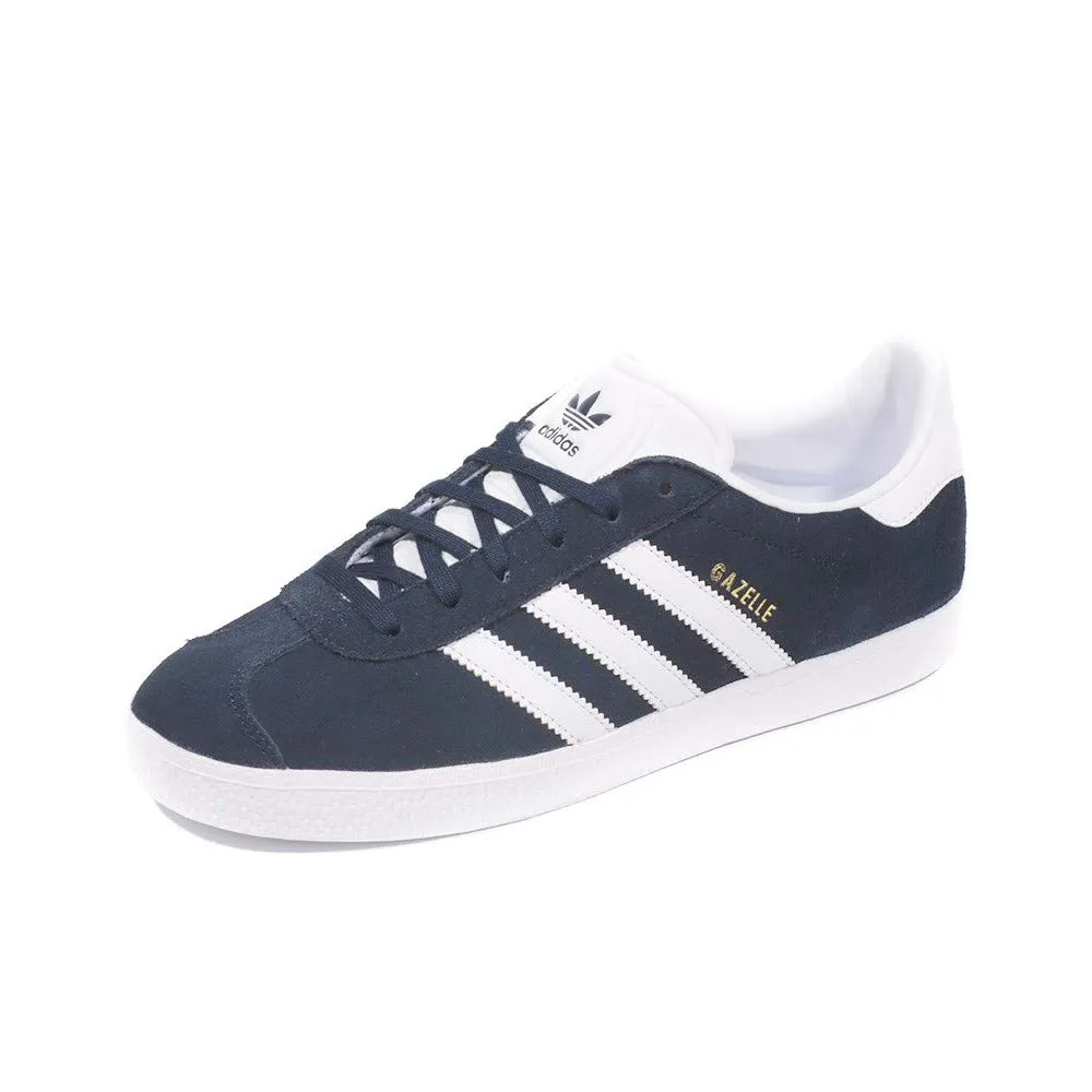 adidas Gazelle J, Sneakers Unisex - Bambini e ragazzi, Blu Collegiate Navy Ftwr White Ftwr White, 39 1/3 EU