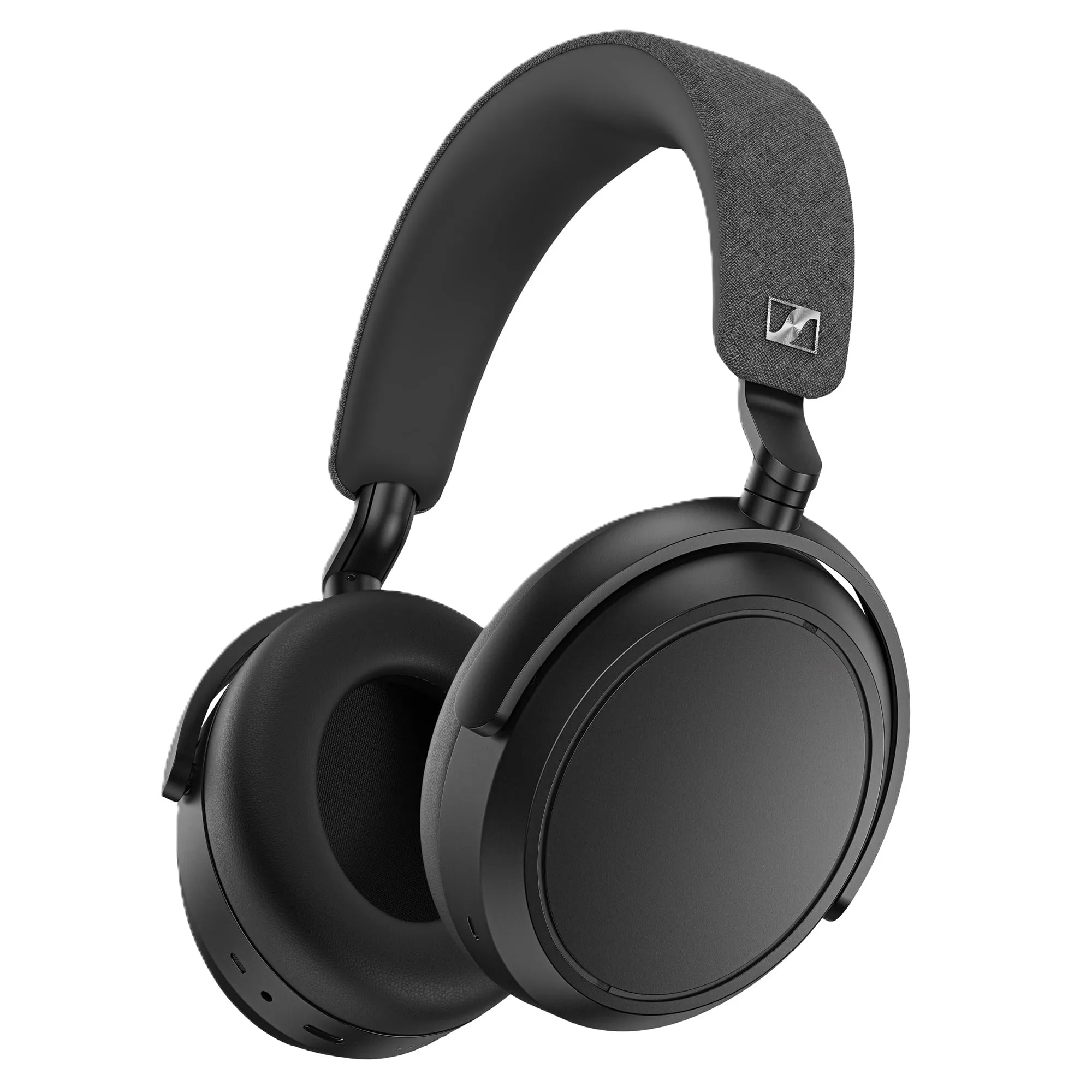 Sennheiser MOMENTUM 4 Wireless: Cuffie Bluetooth, cancellazione adattiva del rumore, 60 h di autonomia, suono personalizzabile, nero, Over-Ear