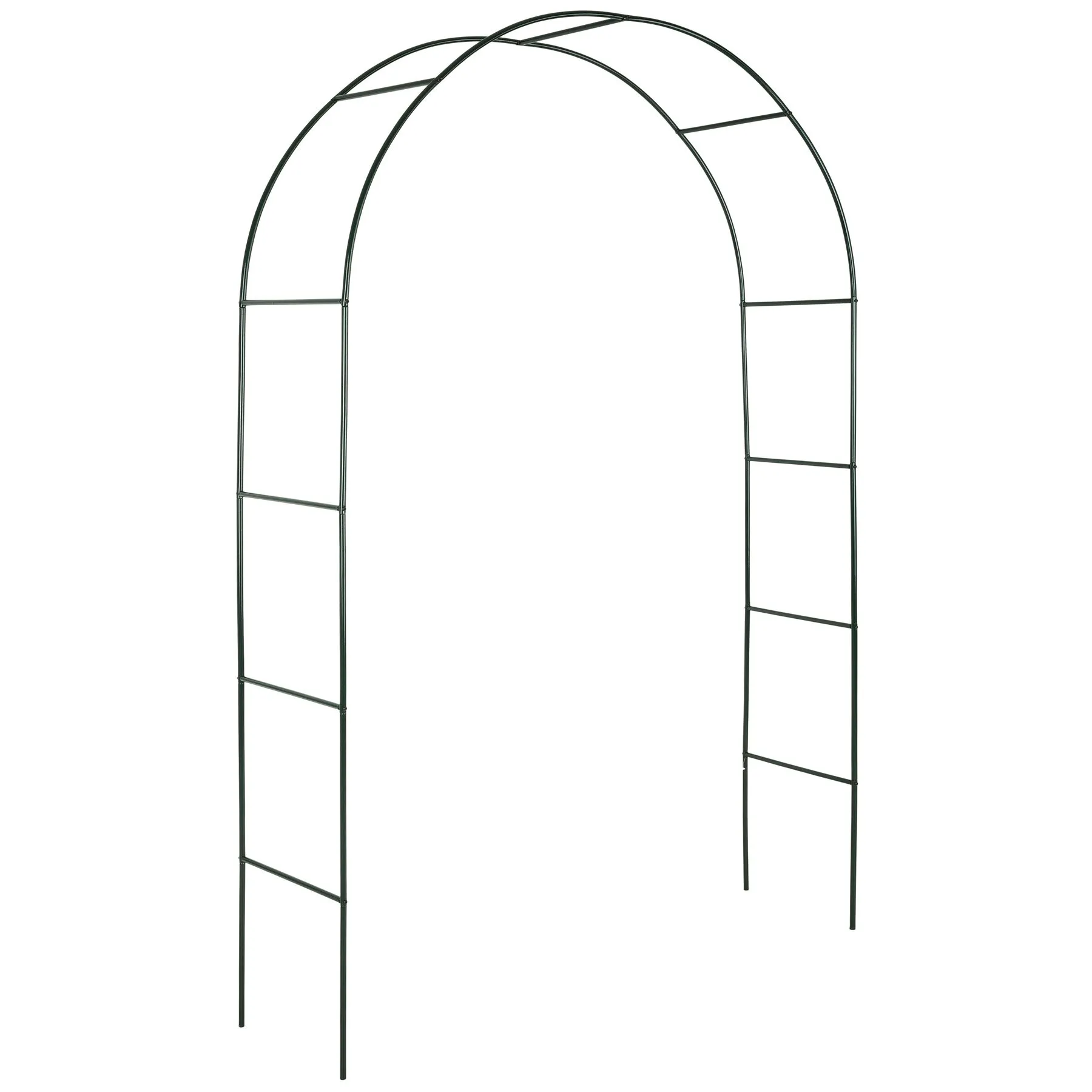 TecTake Arco giardino in ferro per rampicanti Arco per rosa decorationi | - disponibile in diverse quantità- (1 Pezzo | no. 400767)