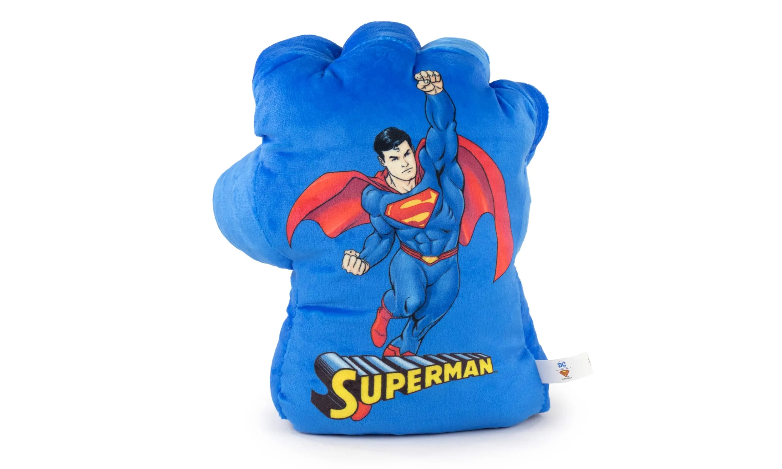 DC COMICS Play by Play Guanti destrorsi Guantoni da Boxe in Peluche – Personaggio, Batman, Joker – 1 Pezzo per destrimani (Superman), Bunt, Estándar Unisex-Bambini e Ragazzi