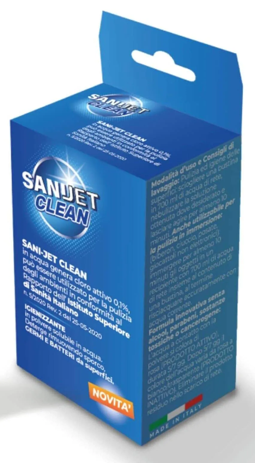 Ariete 4078 Sani-Jet Clean - Soluzione igienizzante per Sani-Jet - 10 bustine da 7gr