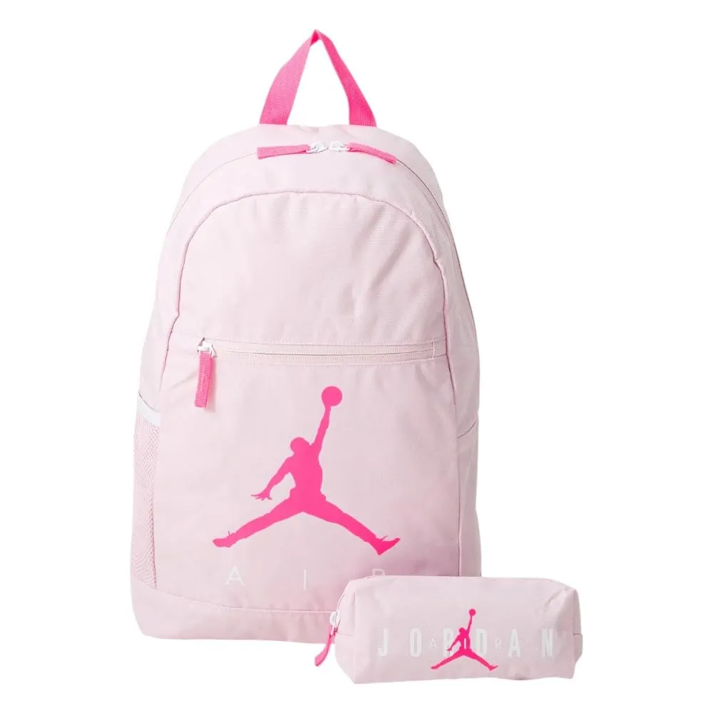 NIKE Jordan Set Zaino e Astuccio Air Rosa Codice 9B0503-I0A