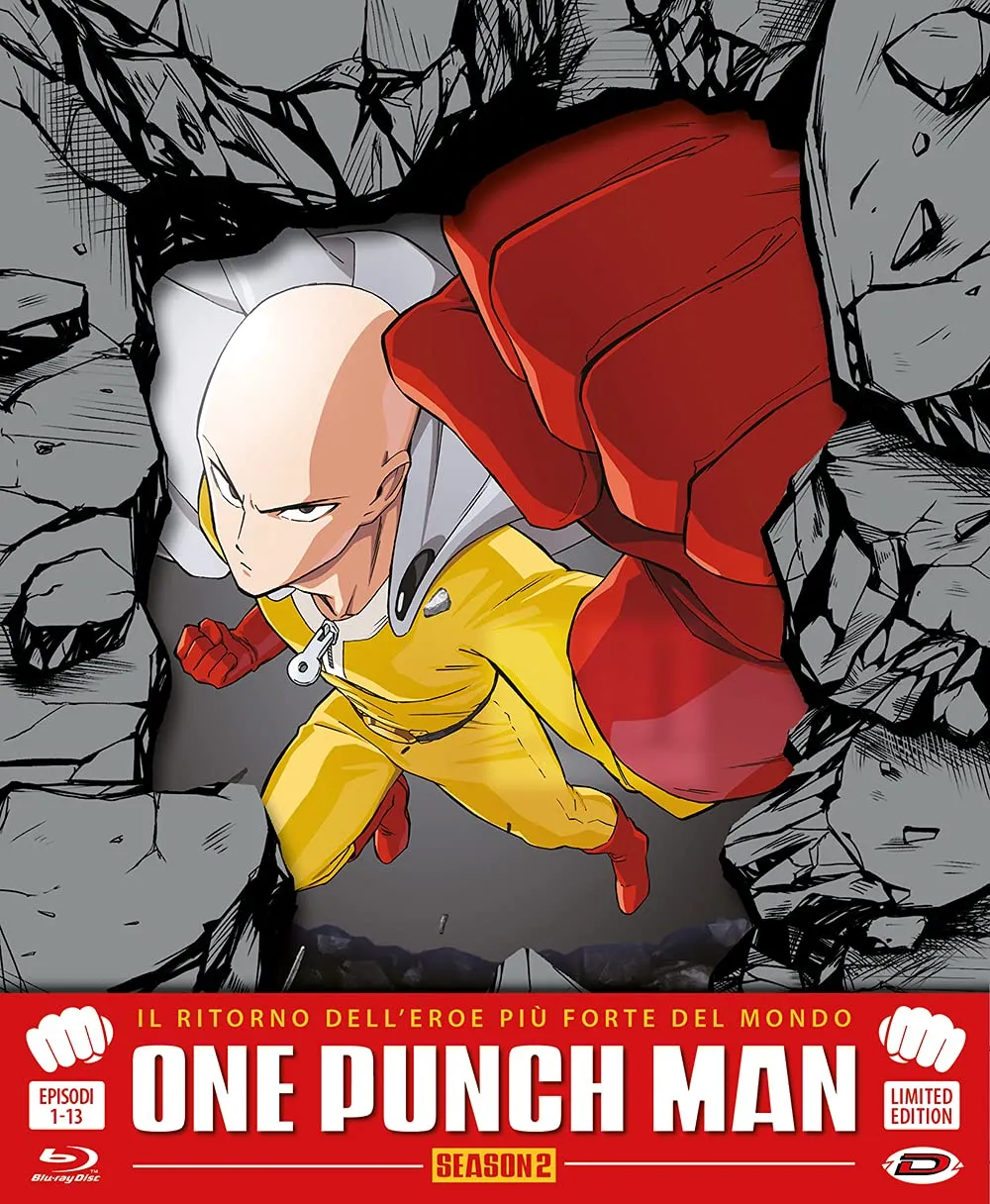 One Punch Man - Season 02 Limit.Edit. (Eps 01-12) ( Box 3 Br)