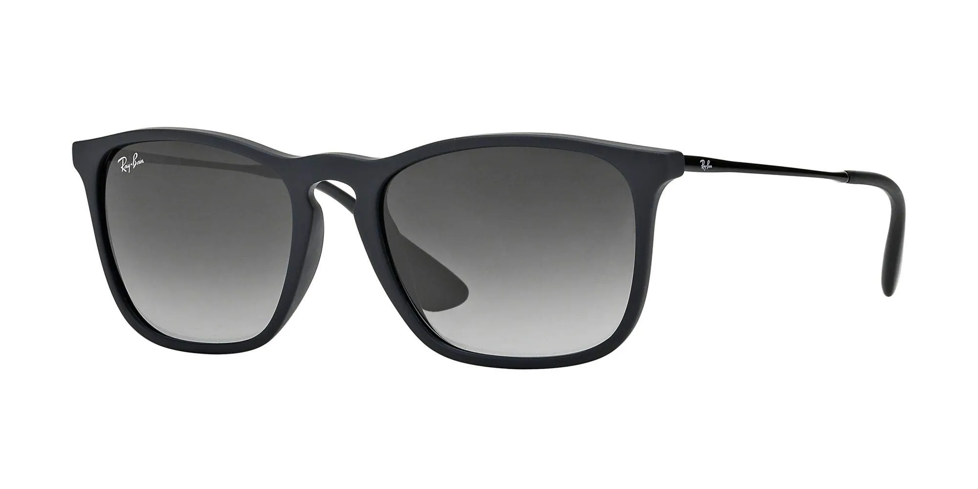 Ray-Ban Chris RB4187-622/8G-54 - Uomo Sonnenbrille - Rubber Black
