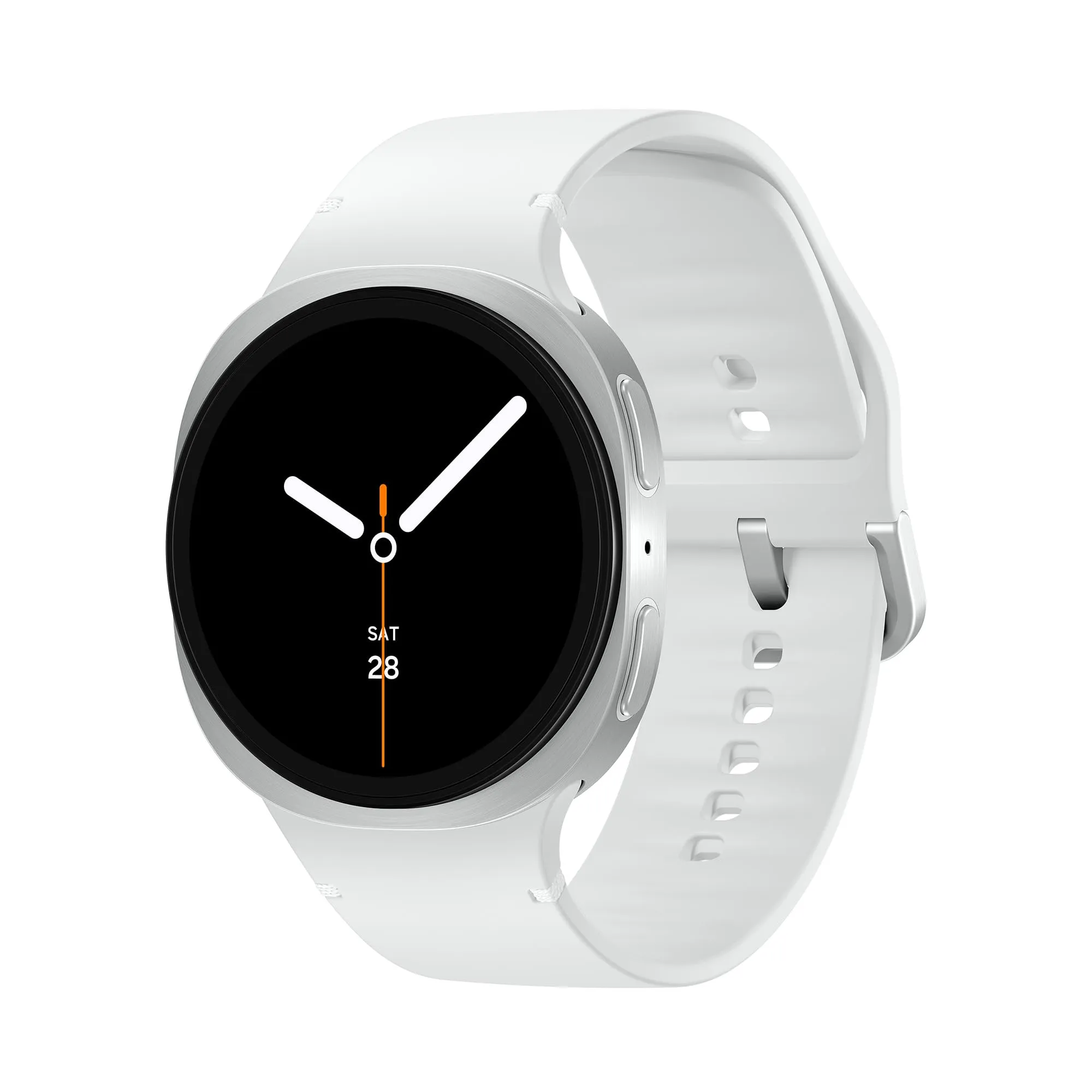 Samsung Galaxy Watch8 (Silver, BT, 44mm) Smartwatch Galaxy AI, Allenatore Personale, Design Resistente agli Urti, Processore 3nm, Monitoraggio Attività Fisica e Sonno, One UI 8[Versione Italiana]