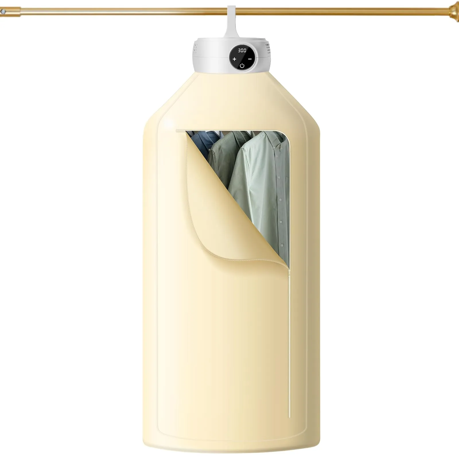 Uten Mini Asciugatrice Portatile, Asciugatrice Pieghevole con Pompa di Calore Elettrica, Timer, Spegnimento Automatico, Adatto per Viaggi D'affari, Dormitori, Appartamenti, Alberghi, Campeggi