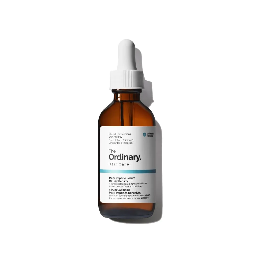 The Ordinary Multi-Peptide Serum for Hair Density, Siero per densità capelli, Formula a base di peptidi per capelli più folti e voluminosi, 60ml