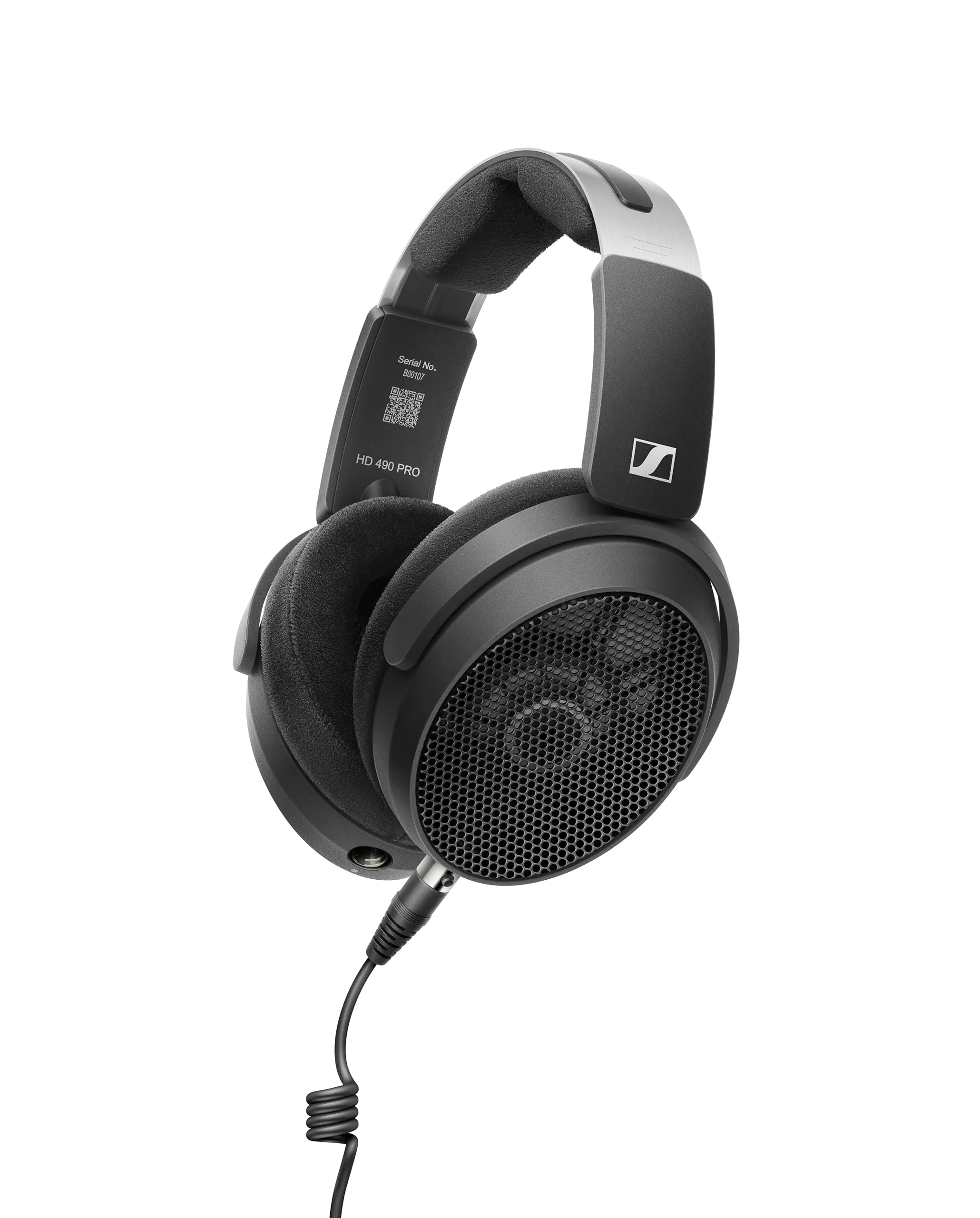 Sennheiser HD 490 PRO Open-Back Dynamic Studio Cuffie| Include cavo da 1,8m, ear pad interscambiabili per mixing e produzione (700286)