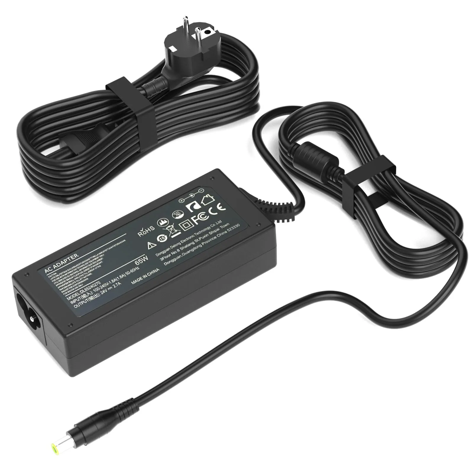 Adattatore 24 V per Fujitsu Scanner S1500, S1500M, fi-7160, fi-7180, fi-7260, fi-7280, fi-5120C, fi-6110, fi-6140, fi-6230, fi-6240, Document Scansnap, alimentatore di rete