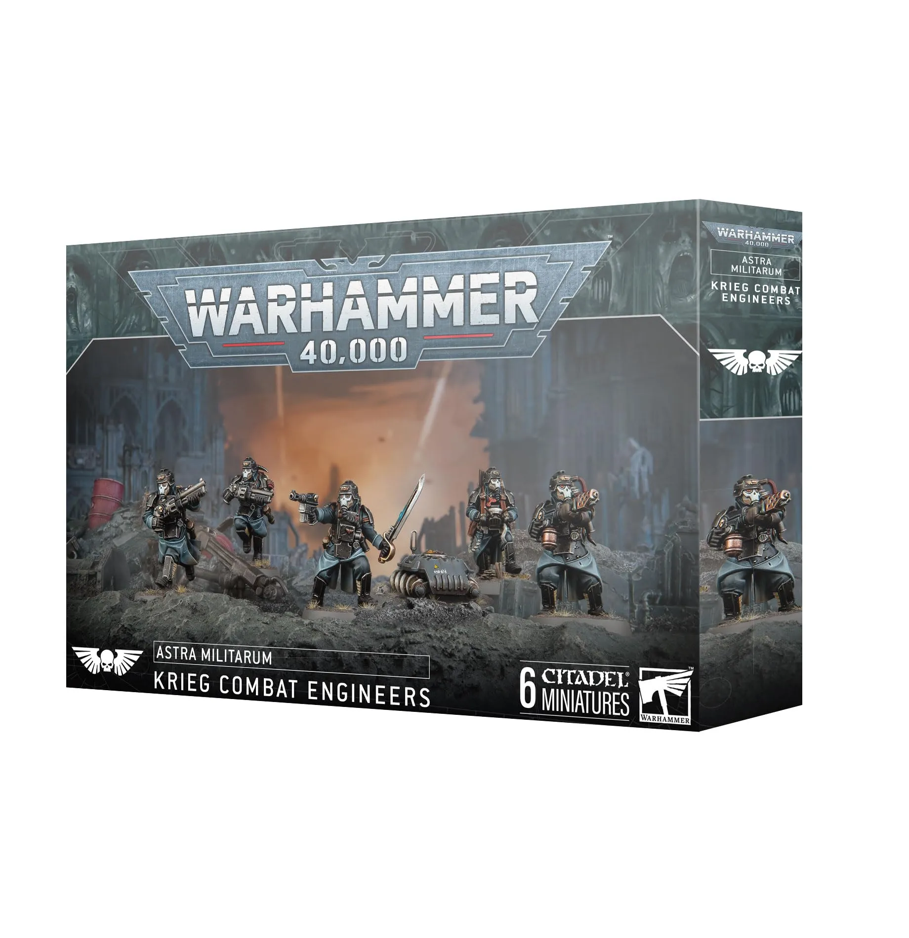 Games Workshop - Warhammer 40.000 - Astra Militarum: ingegneri di combattimento Krieg