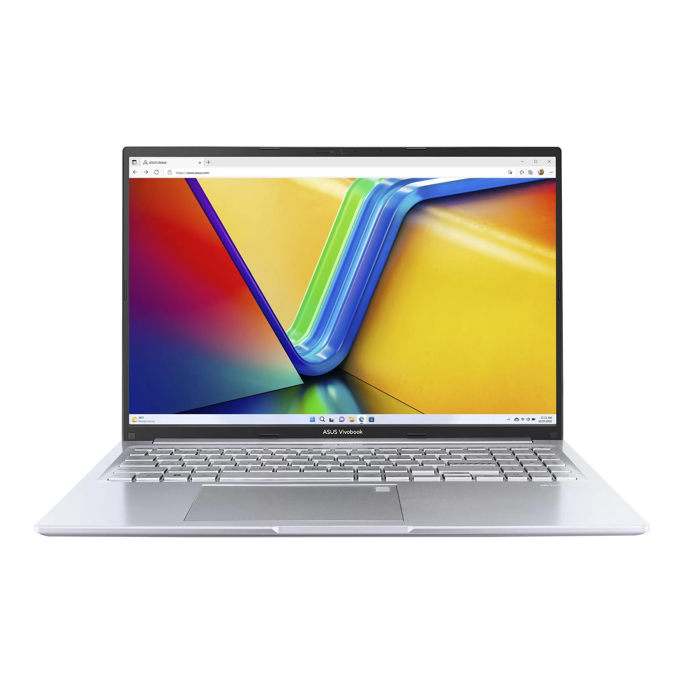 ASUS Vivobook 16 M1605YA Laptop | Display IPS 16" WUXGA 16:10 | AMD Ryzen 5 7430U | RAM da 16 GB | SSD da 512 GB | AMD Radeon | Win11 Home | QWERTZ | Cool Silver