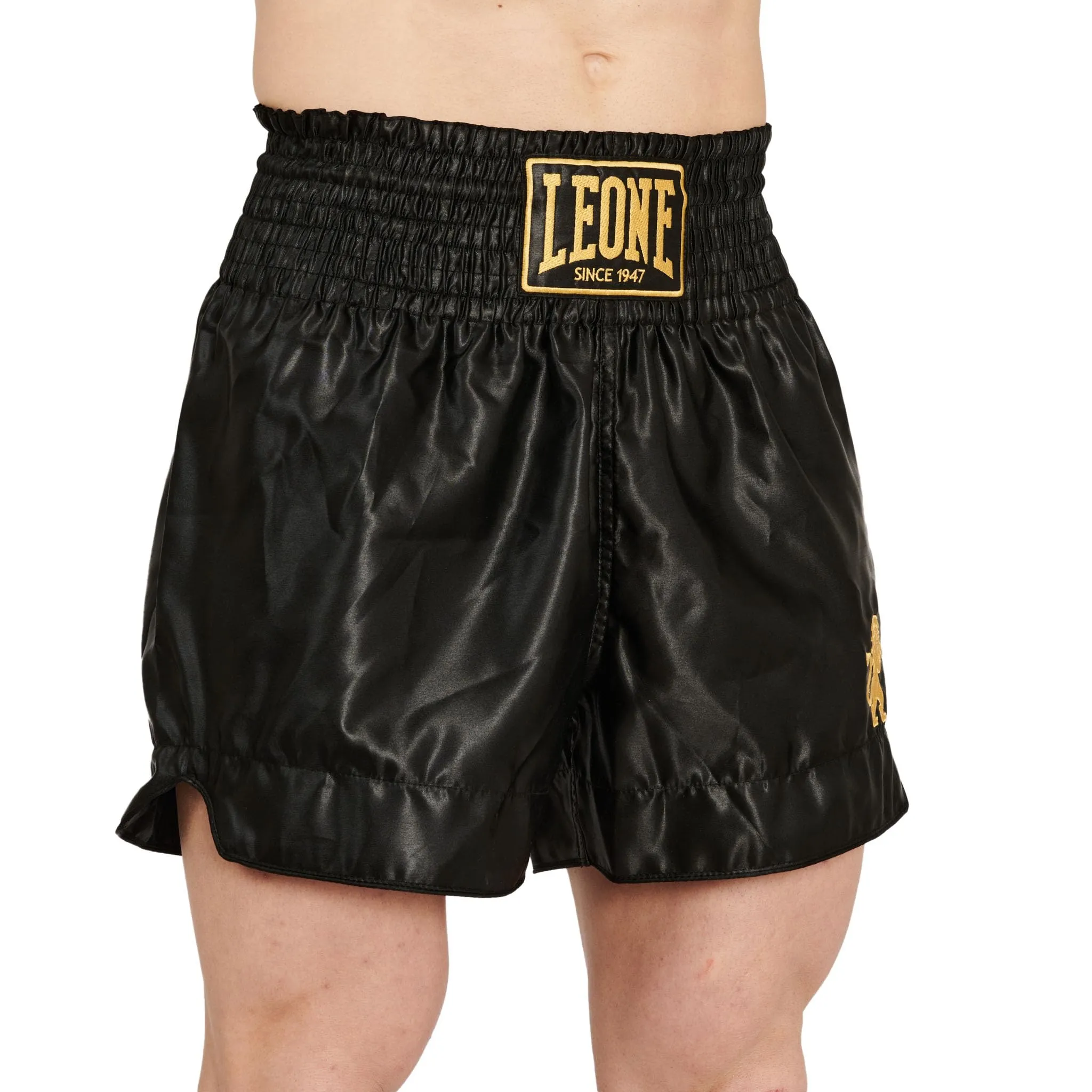 LEONE 1947, Pantaloncino Kick Basic 2 Unisex – Adulto Nero L AB970