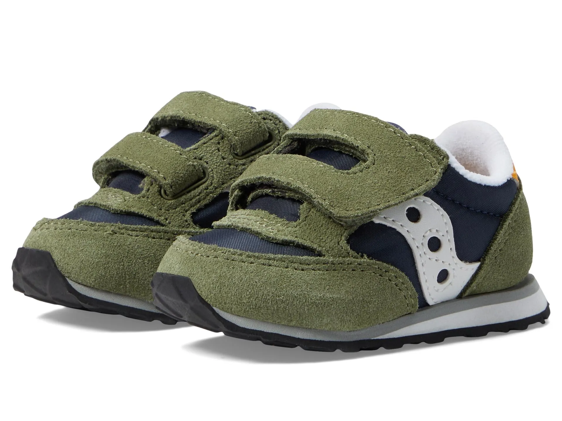 Saucony Jazz Original, Scarpe da ginnastica Unisex - Bambini e ragazzi, Olive Navy Gold Sl, 39 EU