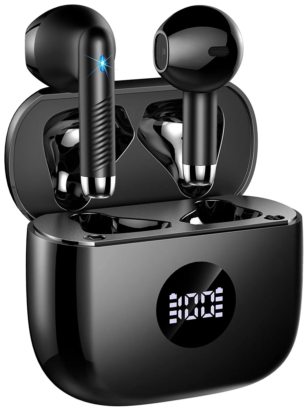Cuffie Bluetooth Auricolari Bluetooth 5.4, Cuffie Wireless con 4 ENC Cancellazione Rumore Mic, Cuffie in Ear 40 Ore di Riproduzione, Cuffie Senza Filo HiFi Stereo IP7 Impermeabili per iOS & Android
