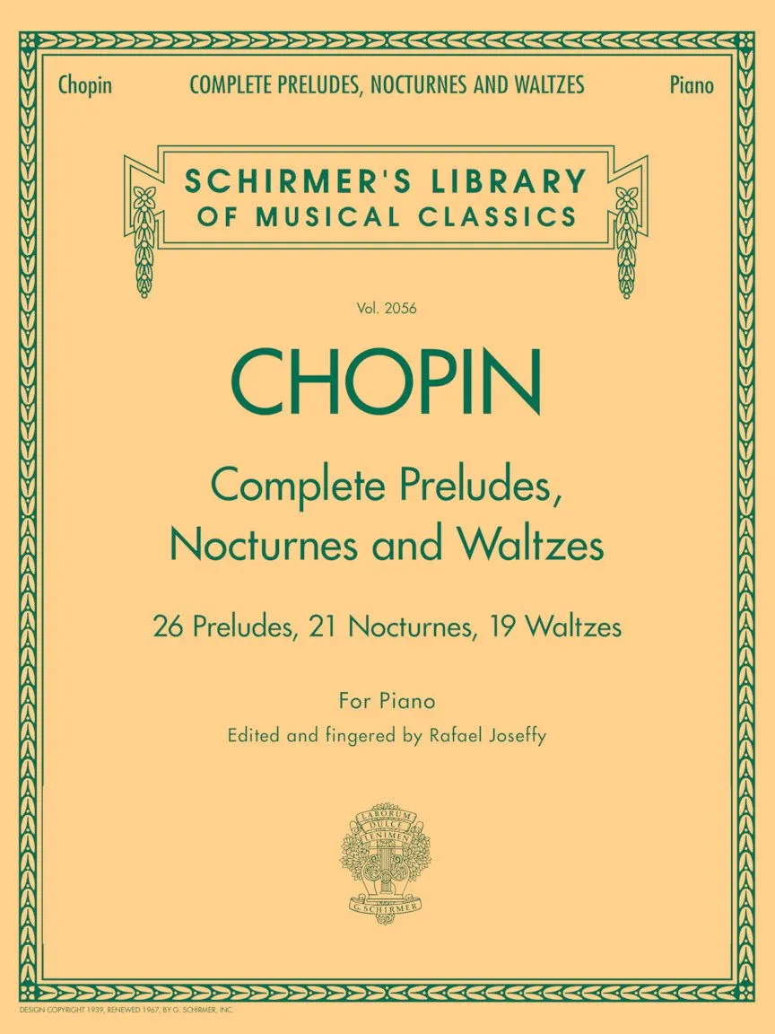 Complete Preludes, Nocturnes and Waltzes: 26 Preludes, 21 Nocturnes, 19 Waltzes for Piano