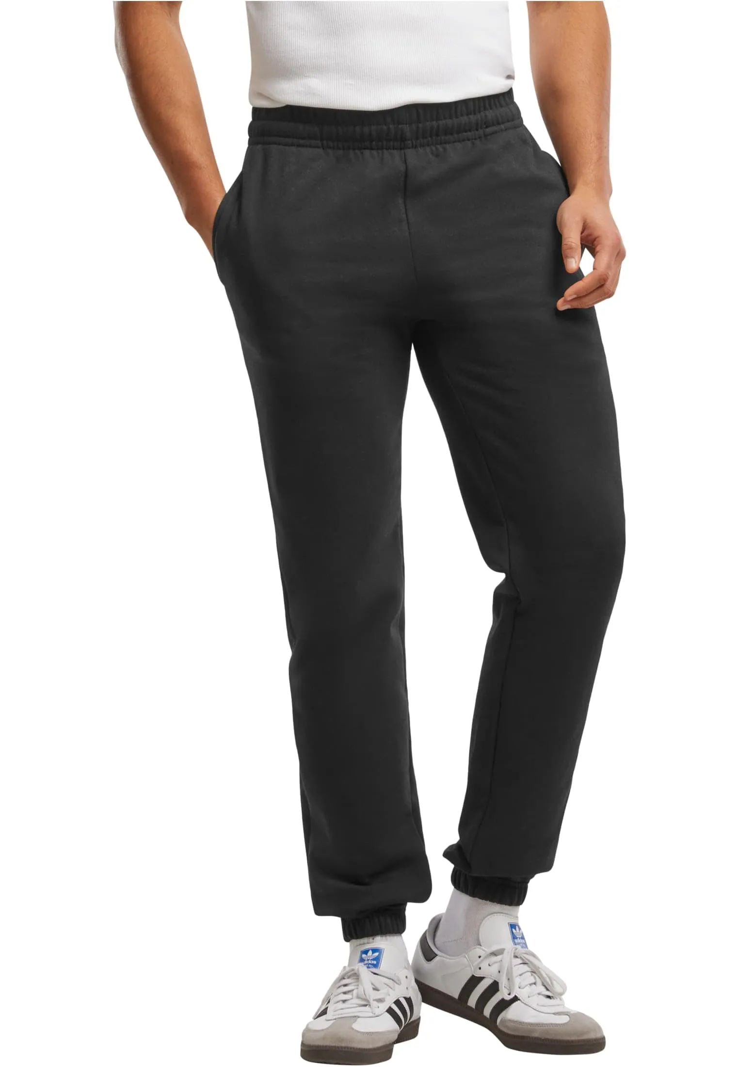 Build Your Brand Pantaloni Sportivi Basic Uomo, Nero, 4XL