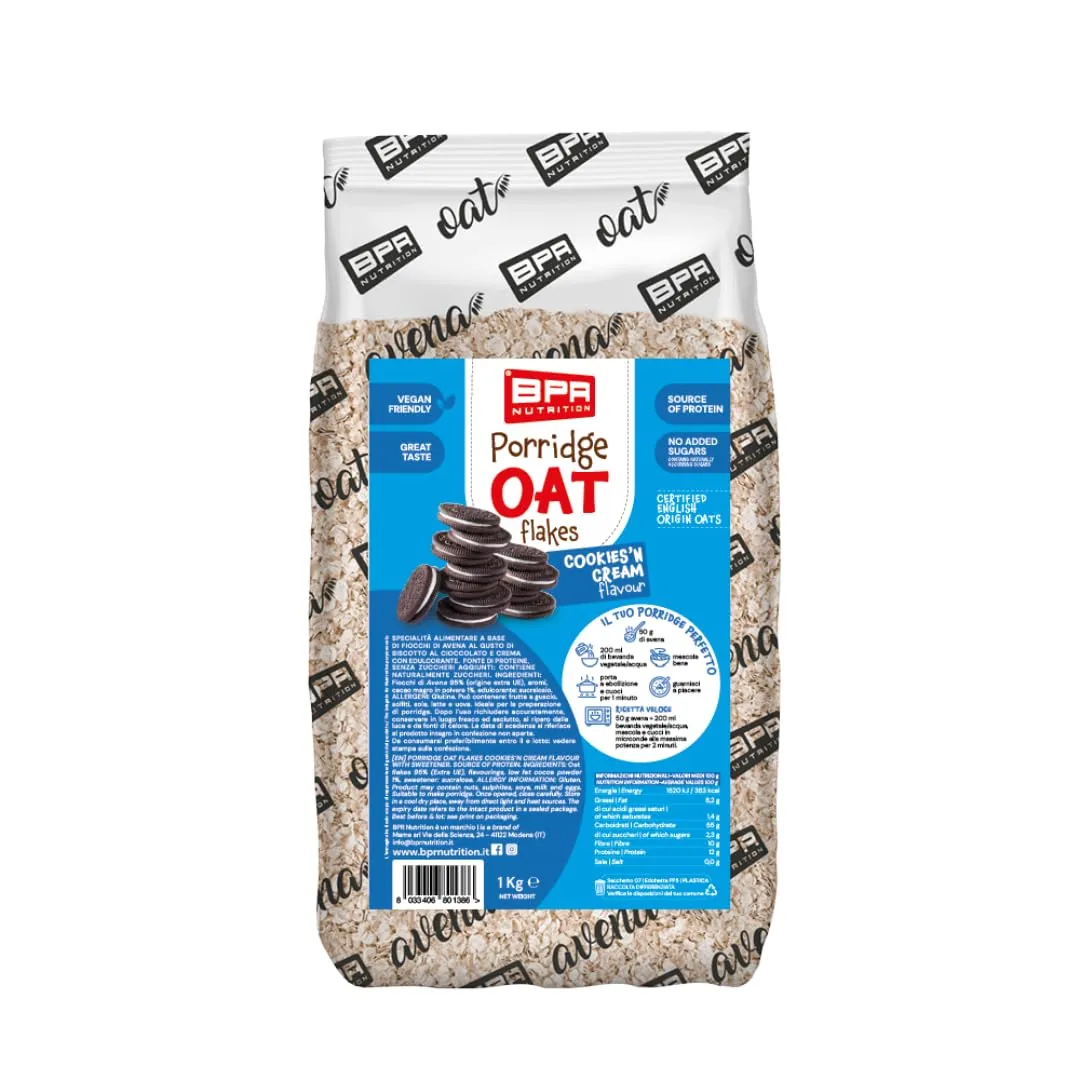 BPR Nutrition - Fiocco d'Avena Baby (1 kg, Cookies'n cream)