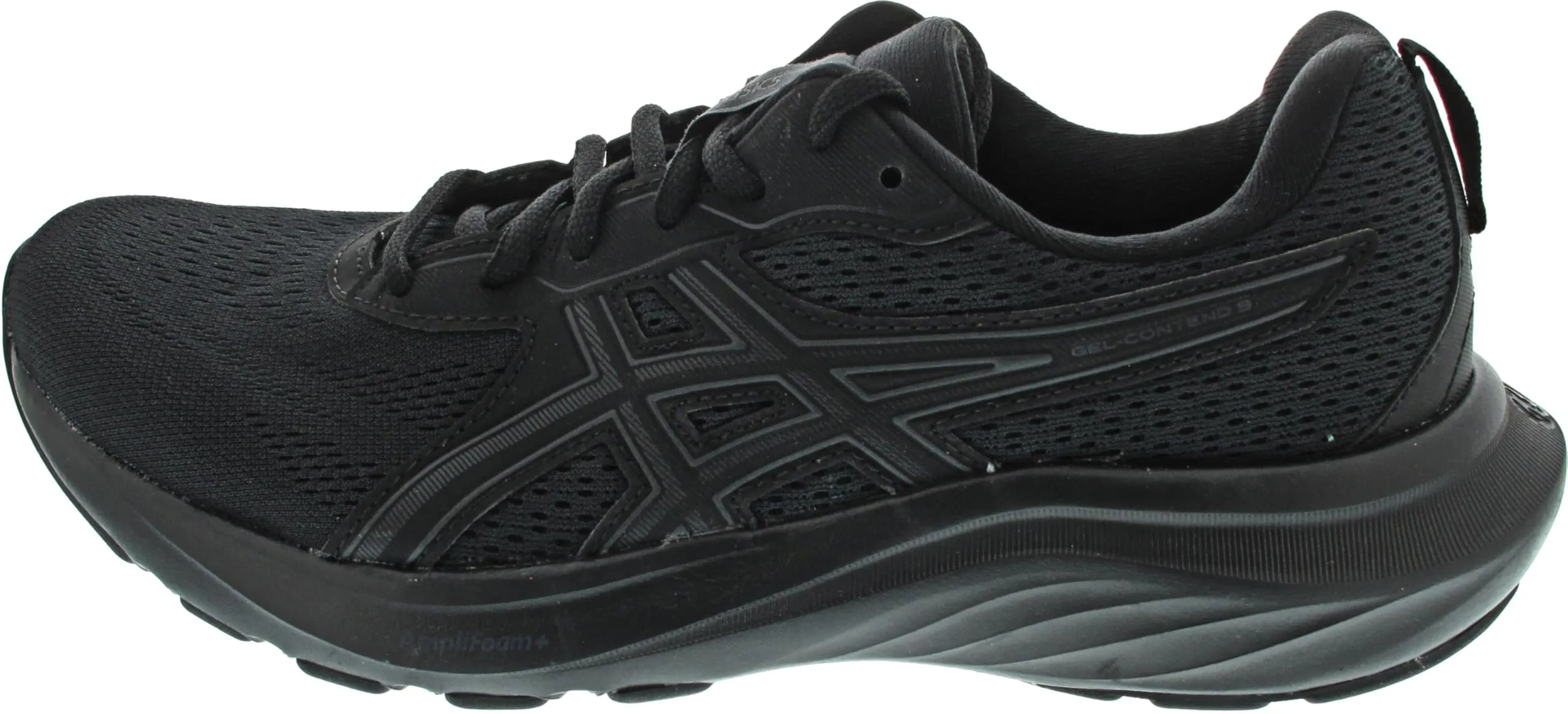Asics Gel-Contend 9, Sneaker Uomo, Nero Grafite Grigio, 44.5 EU