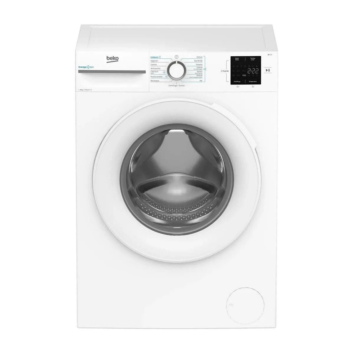 BMWU3821W - Lavatrice 8 Kg, 1200 giri, Carica Frontale, Classe energetica A