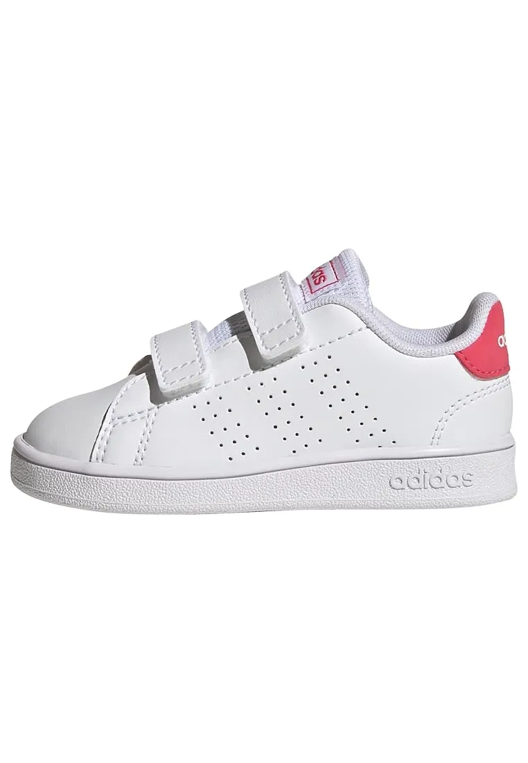 adidas Advantage, Sneakers, Bianco (Ftwr White/Real Pink/Core Black), 23 EU