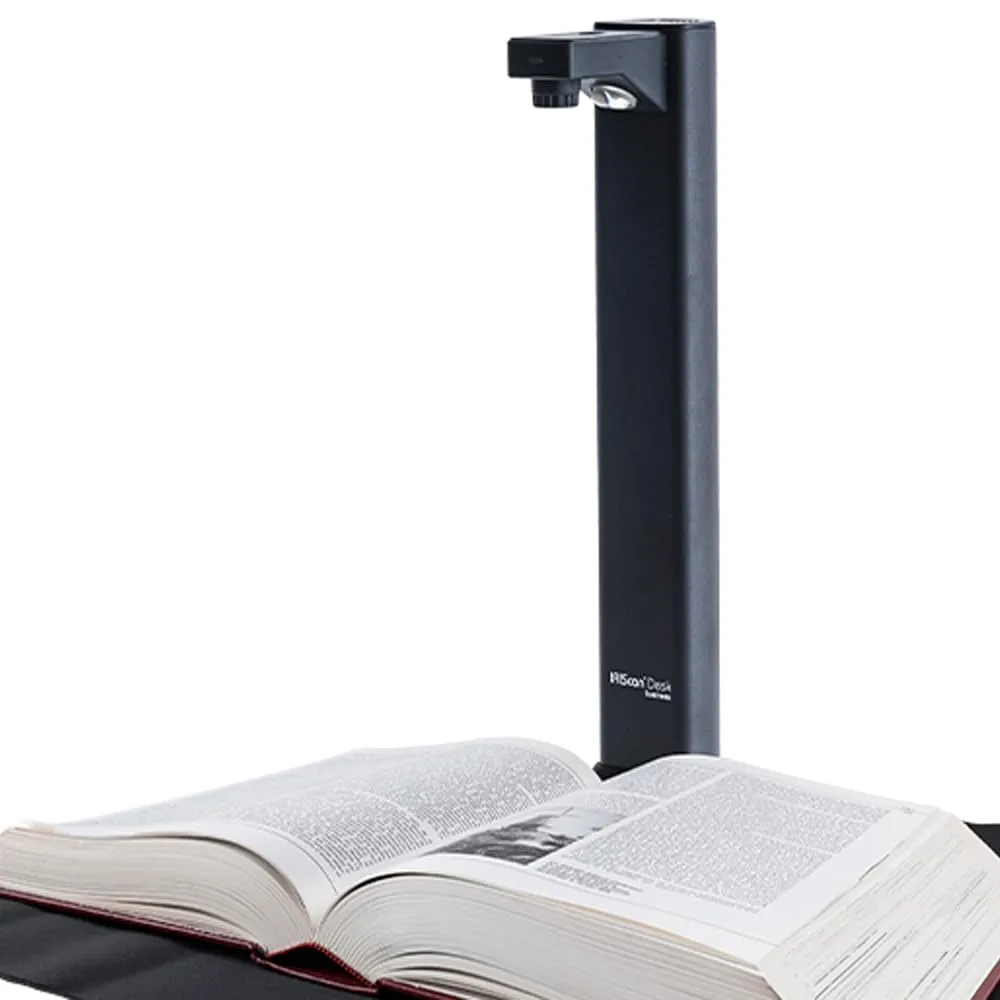 IRIScan Desk scanner portatile a3 di documenti - v7bus-24MP: editor PDF gratuito,600dpi 60PPM scanner di libro, IA appiattimento-scansione Auto- cancellazione Dite WinMac