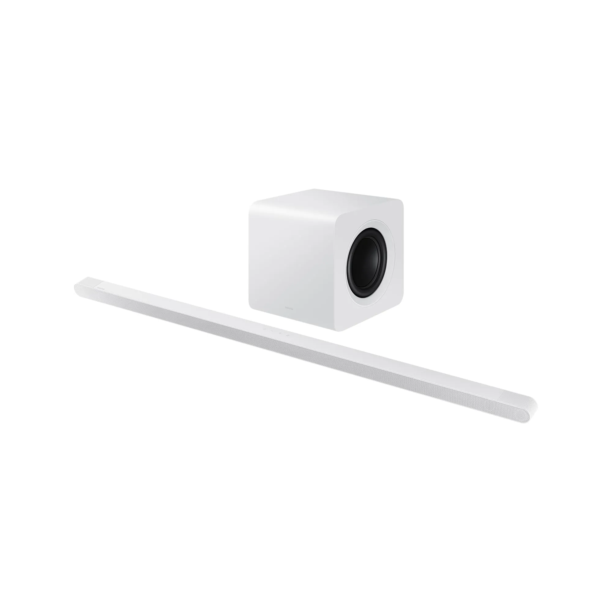 Samsung Soundbar HW-S801D/ZF Serie S, 10 Speaker, Wireless Dolby Atmos, Audio a 3.1.2 Canali, Q-Simphony, Alexa integrato e compatibile con Google Assistant, White 2024