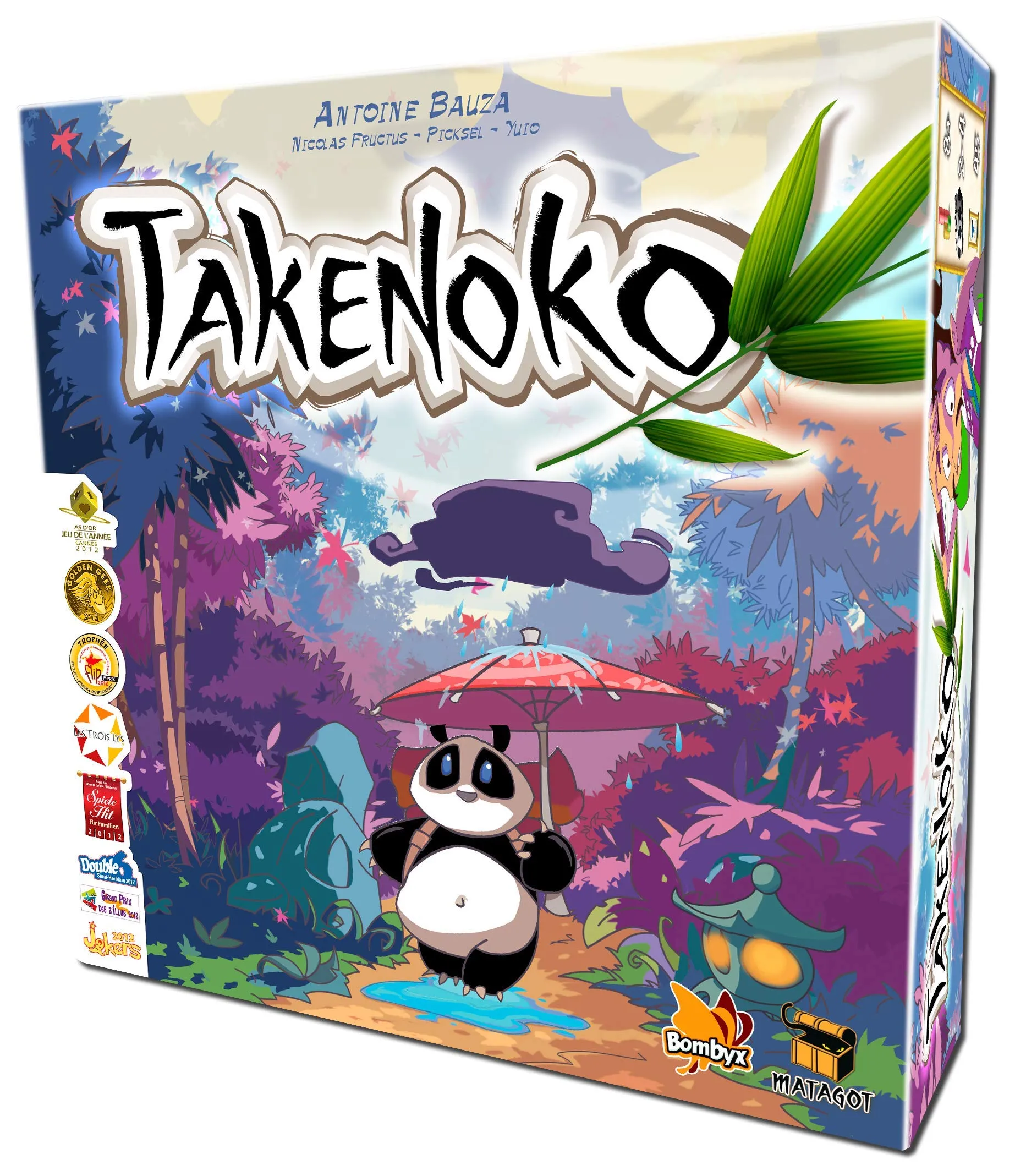 Asmodee Takenoko, Gioco da Tavolo, 2-4 Giocatori, 8+ Anni, Edizione in Italiano