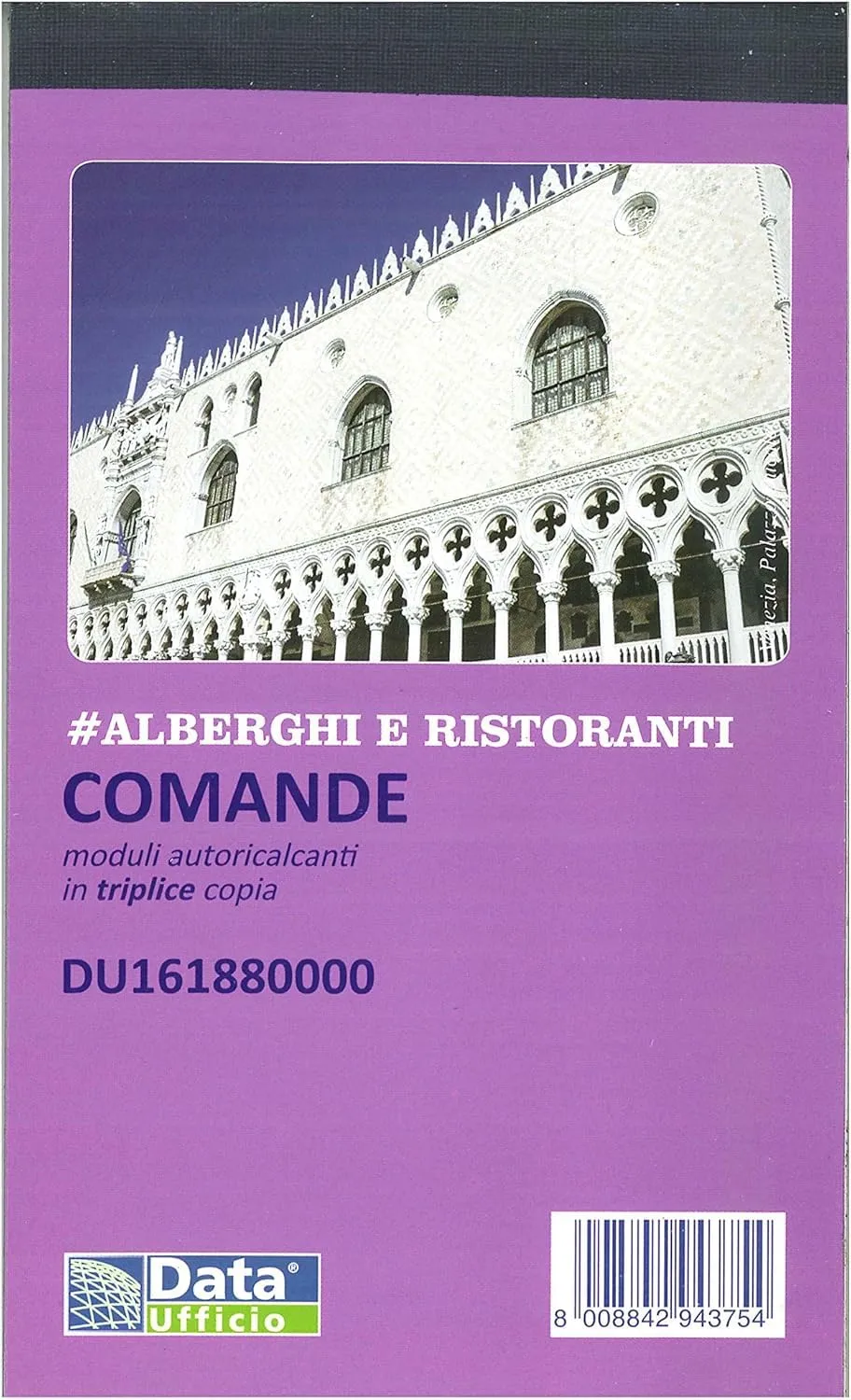 Blocchi Comande 3 Copie Autoricalcanti Confezione 30 Blocchi DU-16188 25 Fogli x 3