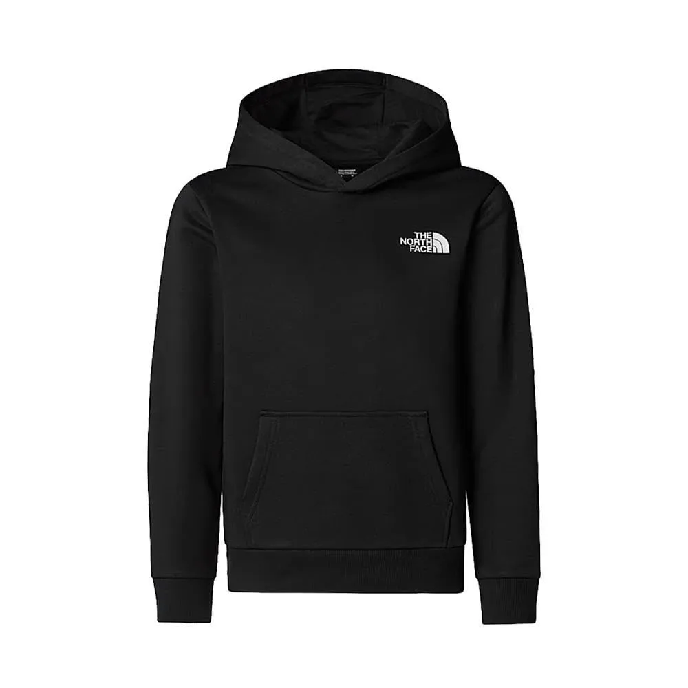 THE NORTH FACE NF0A8AXVJK3 Teen Simple Dome Hoodie T-Shirt Unisex Bambino TNF Black Taglia L