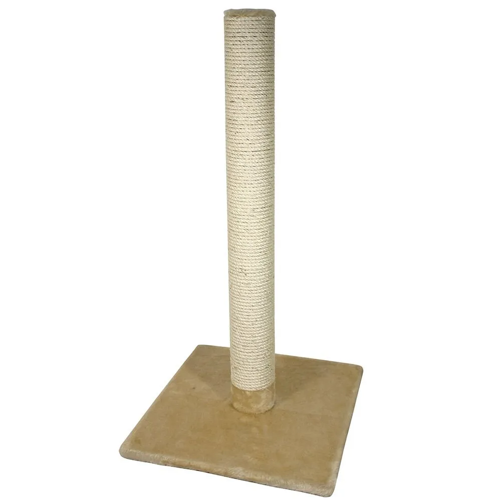 zooplus Tronco antigraffio Olga, avvolto in sisal di alta qualità, design salvaspazio, altezza: circa 80 cm, diametro: 9 cm