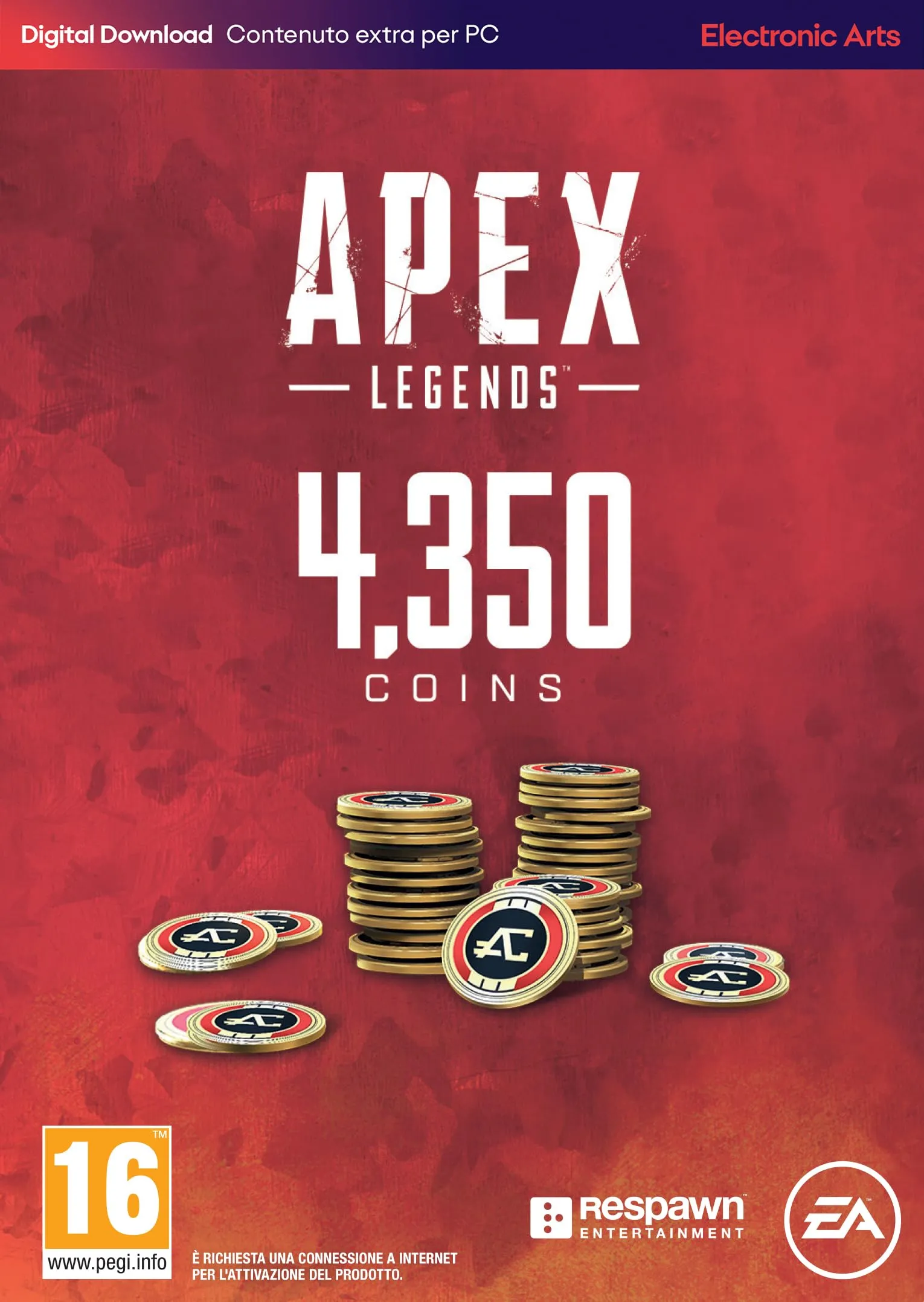 APEX Legends 4350 COINS PCWin | Codice EA App - Origin per PC | Videogiochi | Italiano