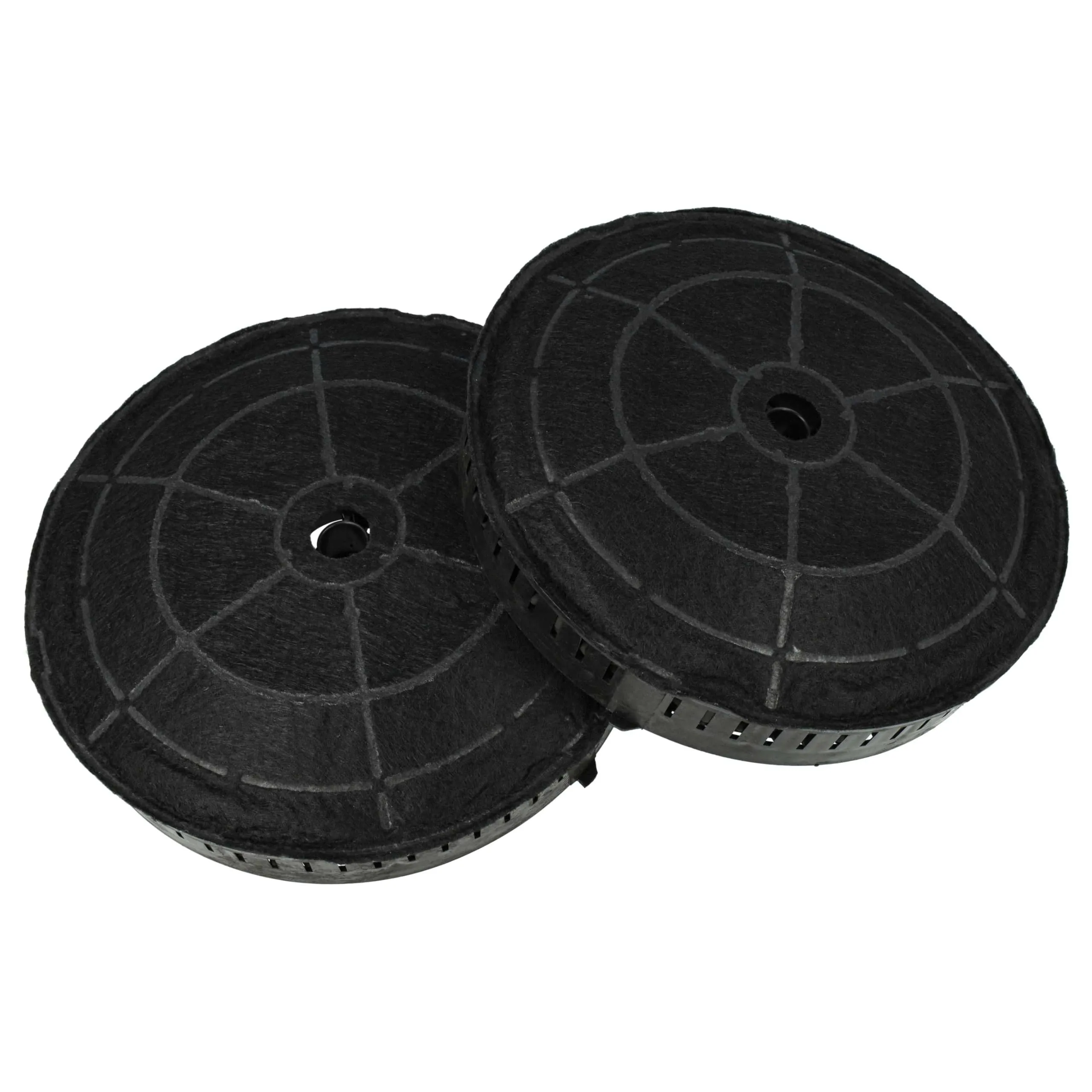 vhbw 2x filtro a carboni attivi compatibile con Elica BOXIN LX/IX/A/60 PRF0114760A, BOXIN LX/IX/A/90 cappe aspiranti - 17,2 cm